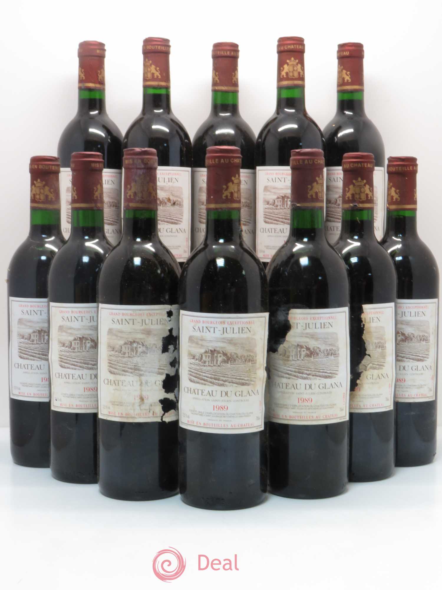 Château du Glana 1989 - Lot de 12 bouteilles - 0