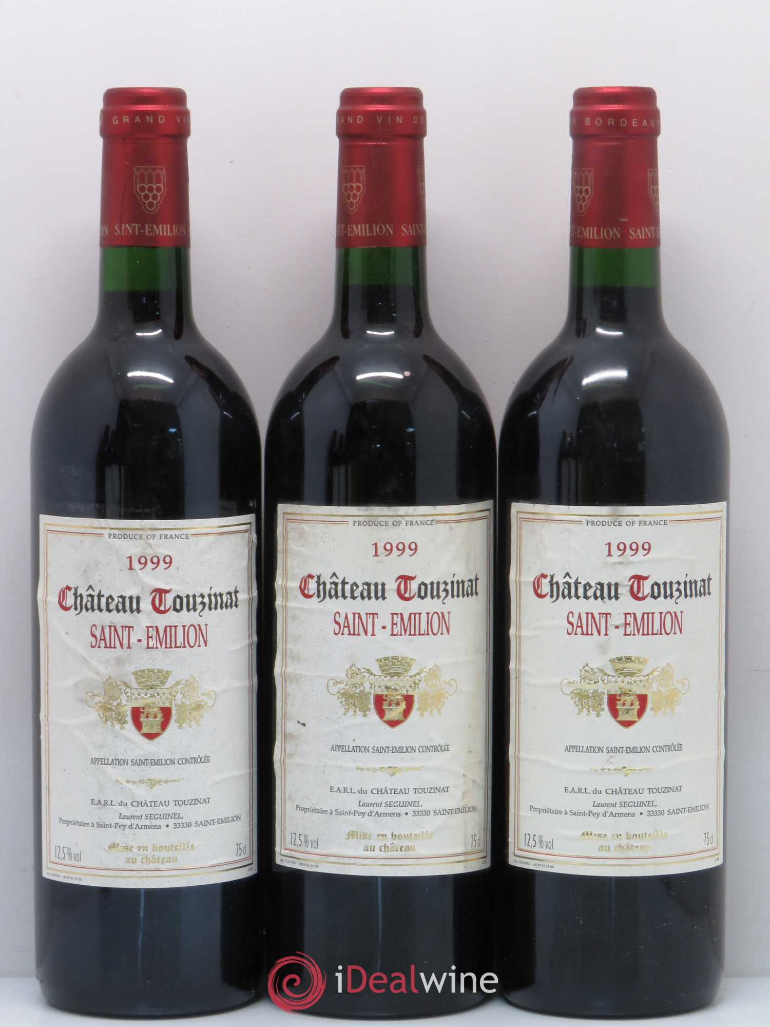 Château Touzinat 1999 - Lot de 6 bouteilles - 1