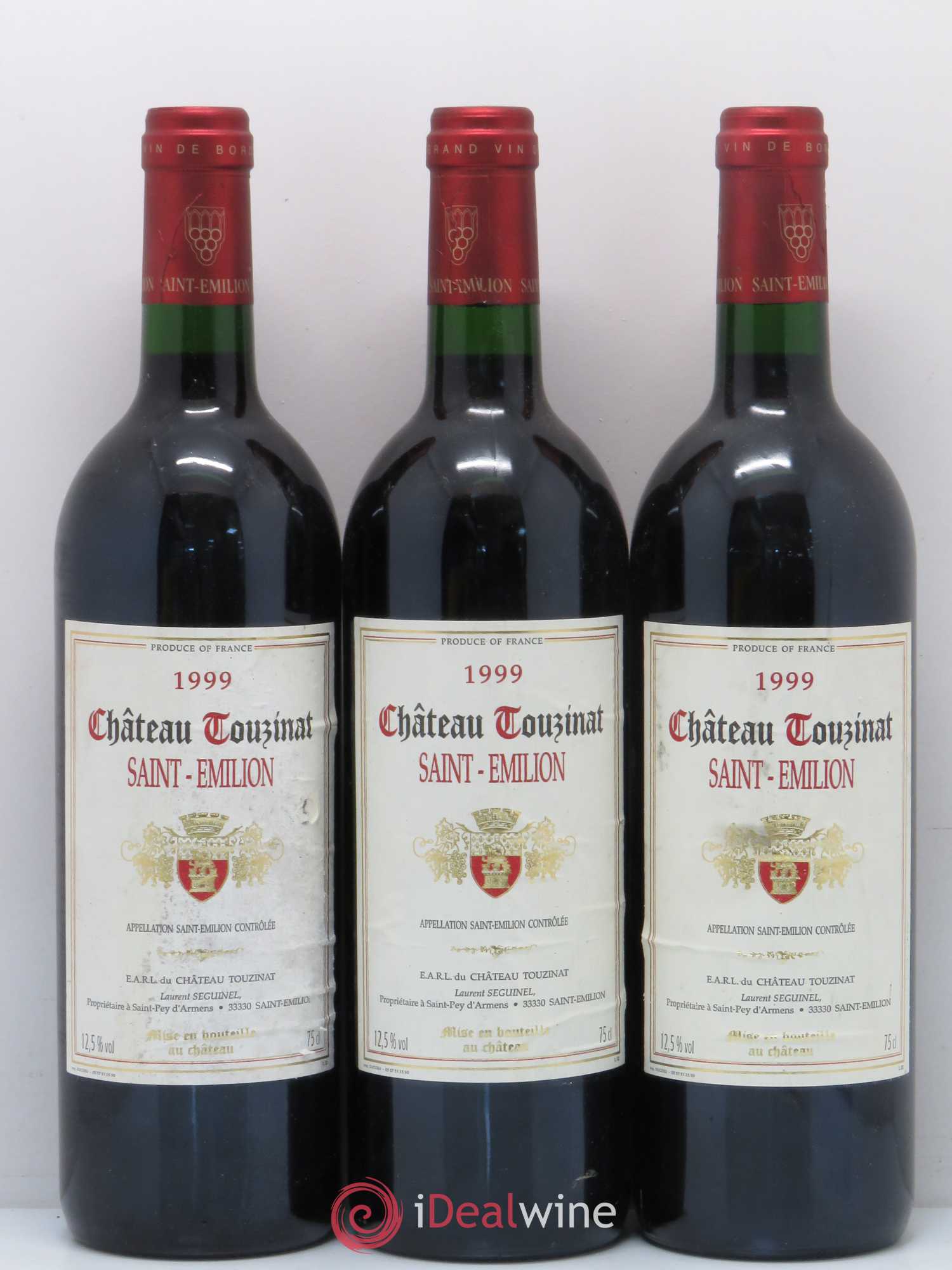 Château Touzinat 1999 - Lot de 6 bouteilles - 2