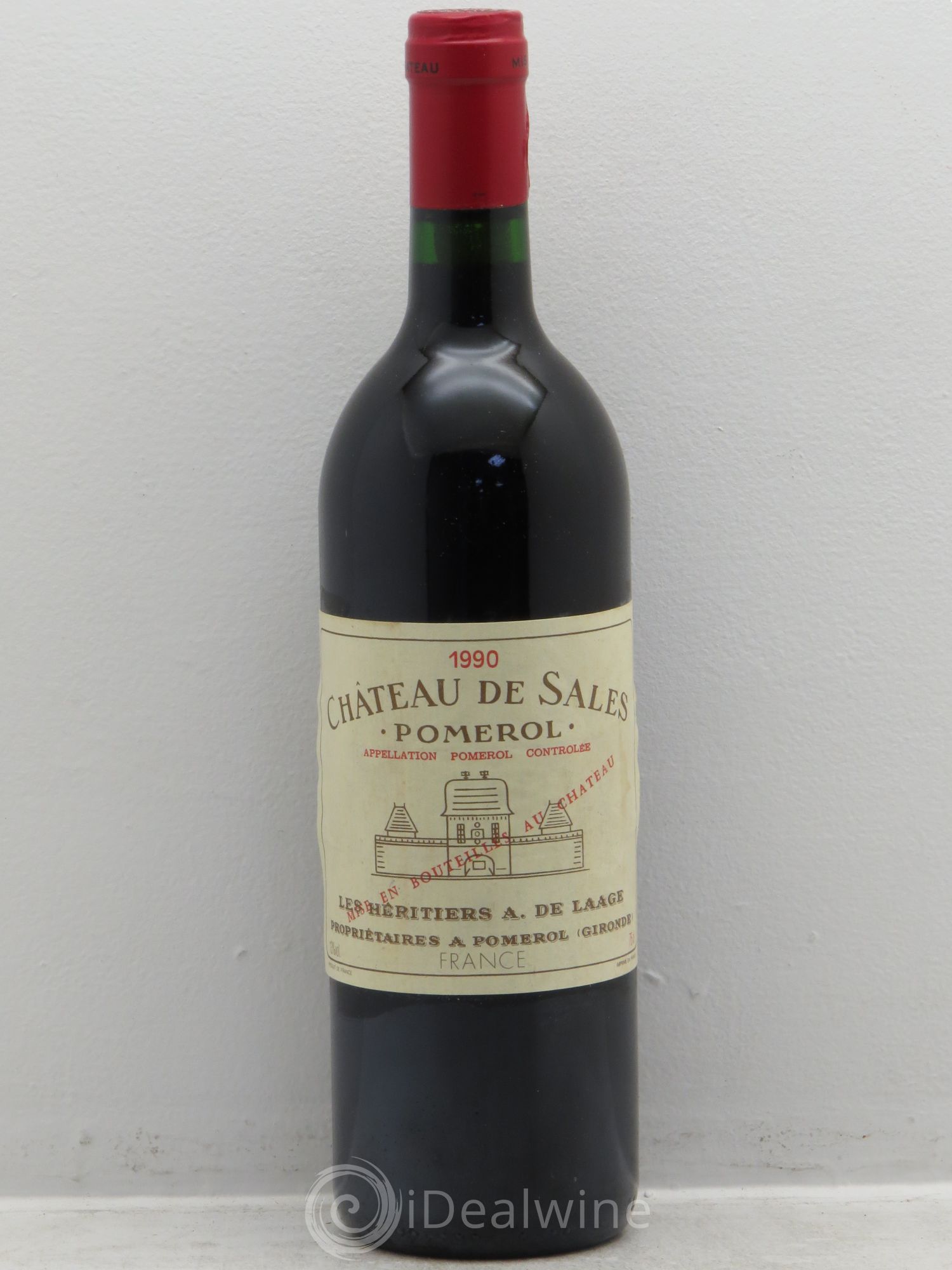Château de Sales 1990 - Lot de 1 bouteille - 0