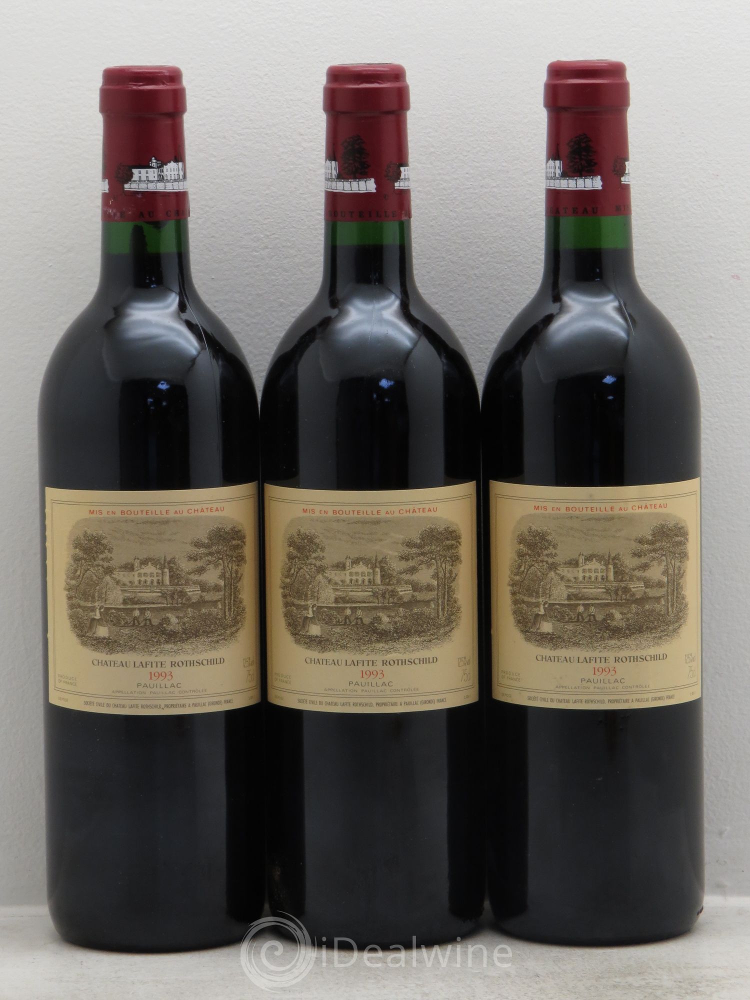 Château Lafite Rothschild 1er Grand Cru Classé 1993 - Lot de 6 bouteilles - 2