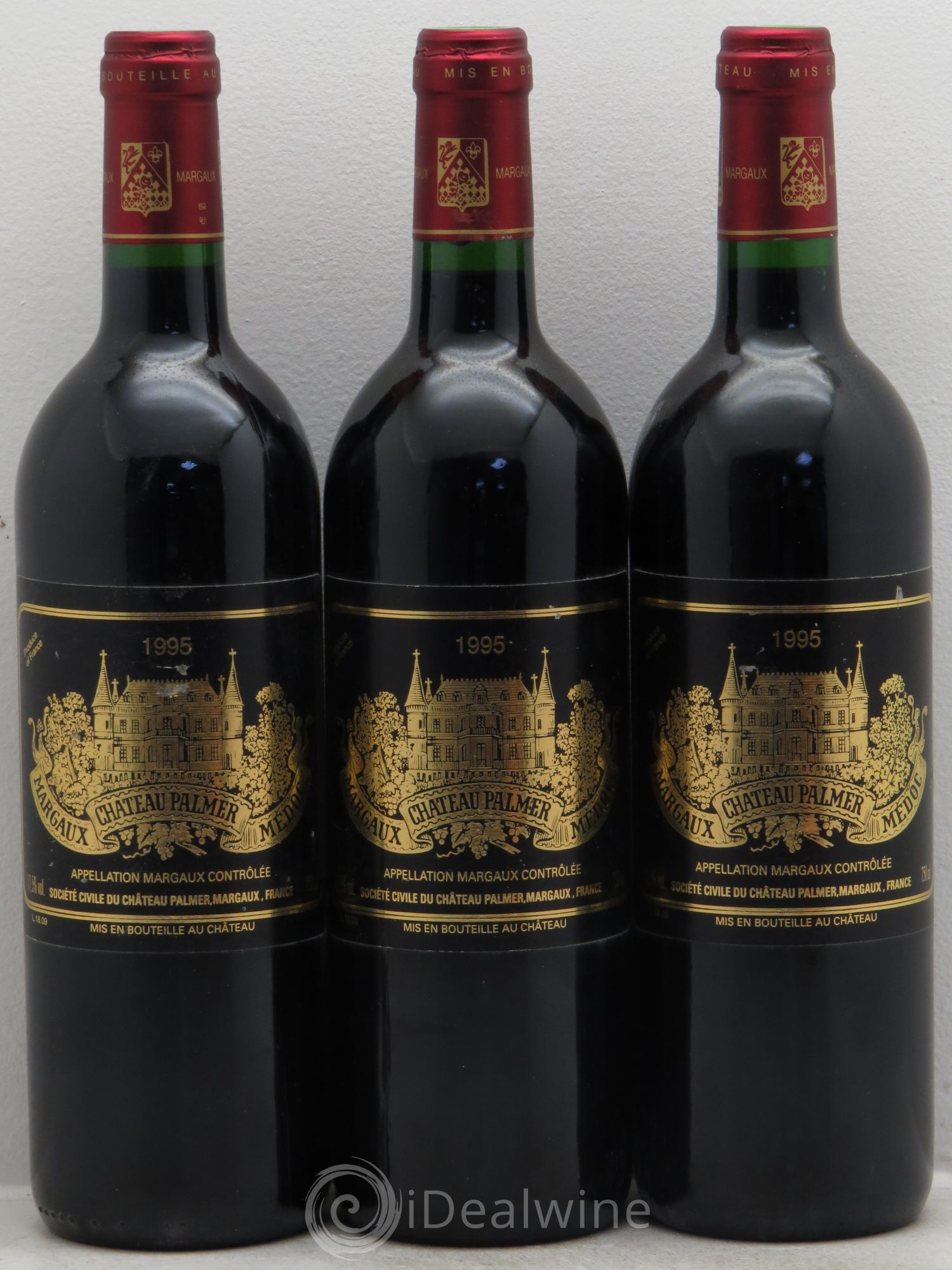 Château Palmer 3ème Grand Cru Classé 1995 - Lot de 12 bouteilles - 2
