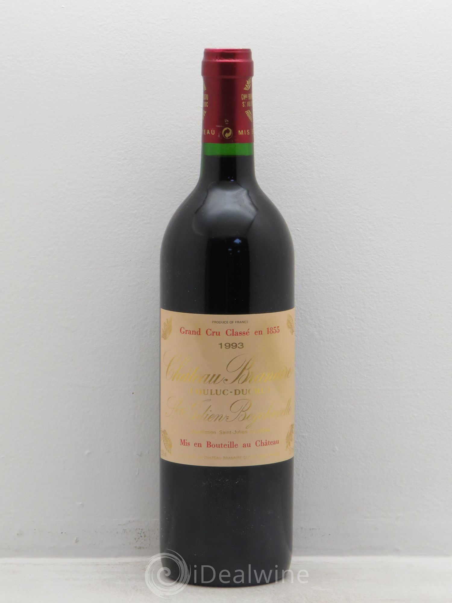 Château Branaire Ducru 4ème Grand Cru Classé 1993 - Lot de 6 bouteilles - 0