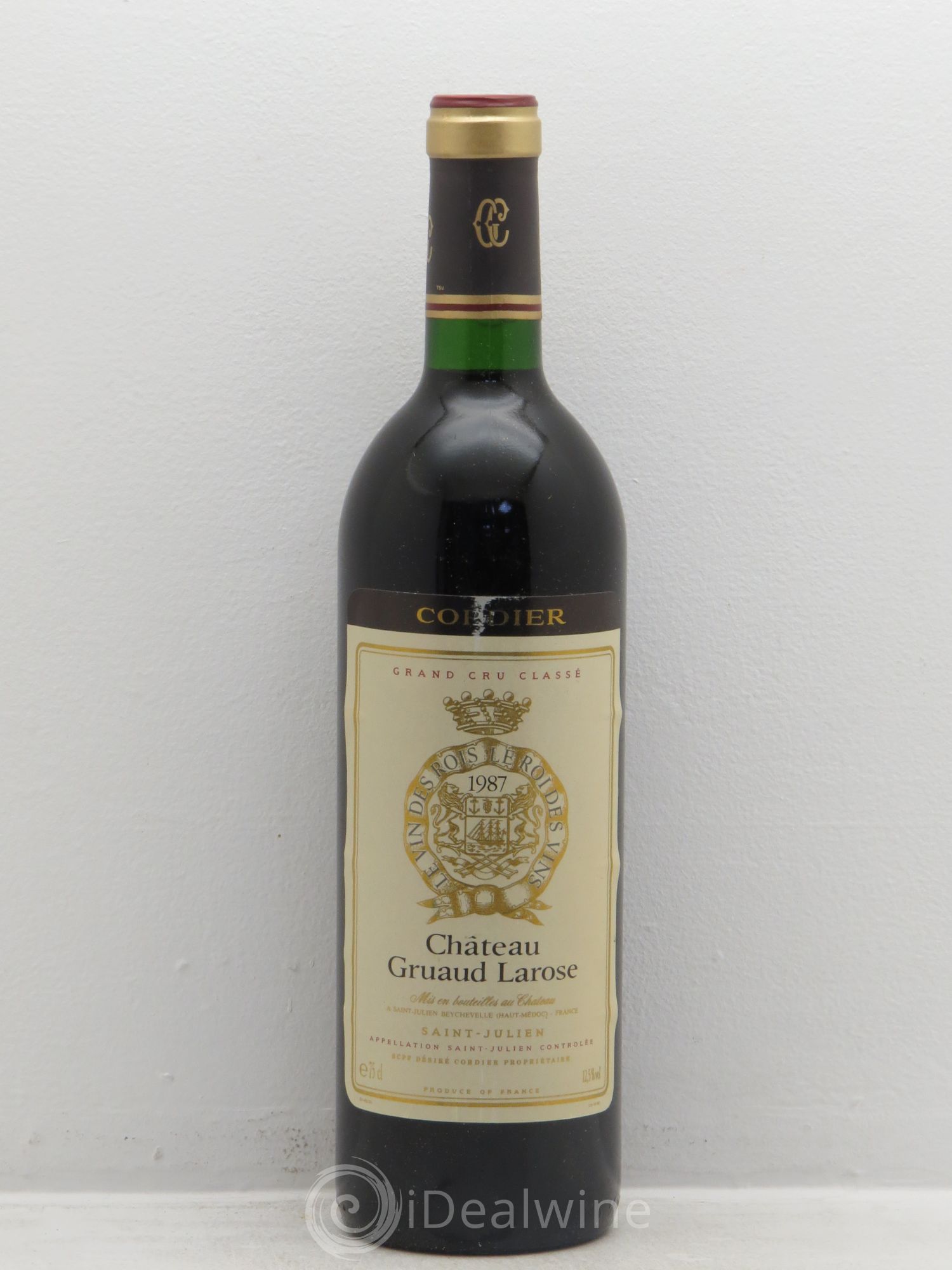 Château Gruaud Larose 2ème Grand Cru Classé 1987 - Lot de 6 bouteilles - 0