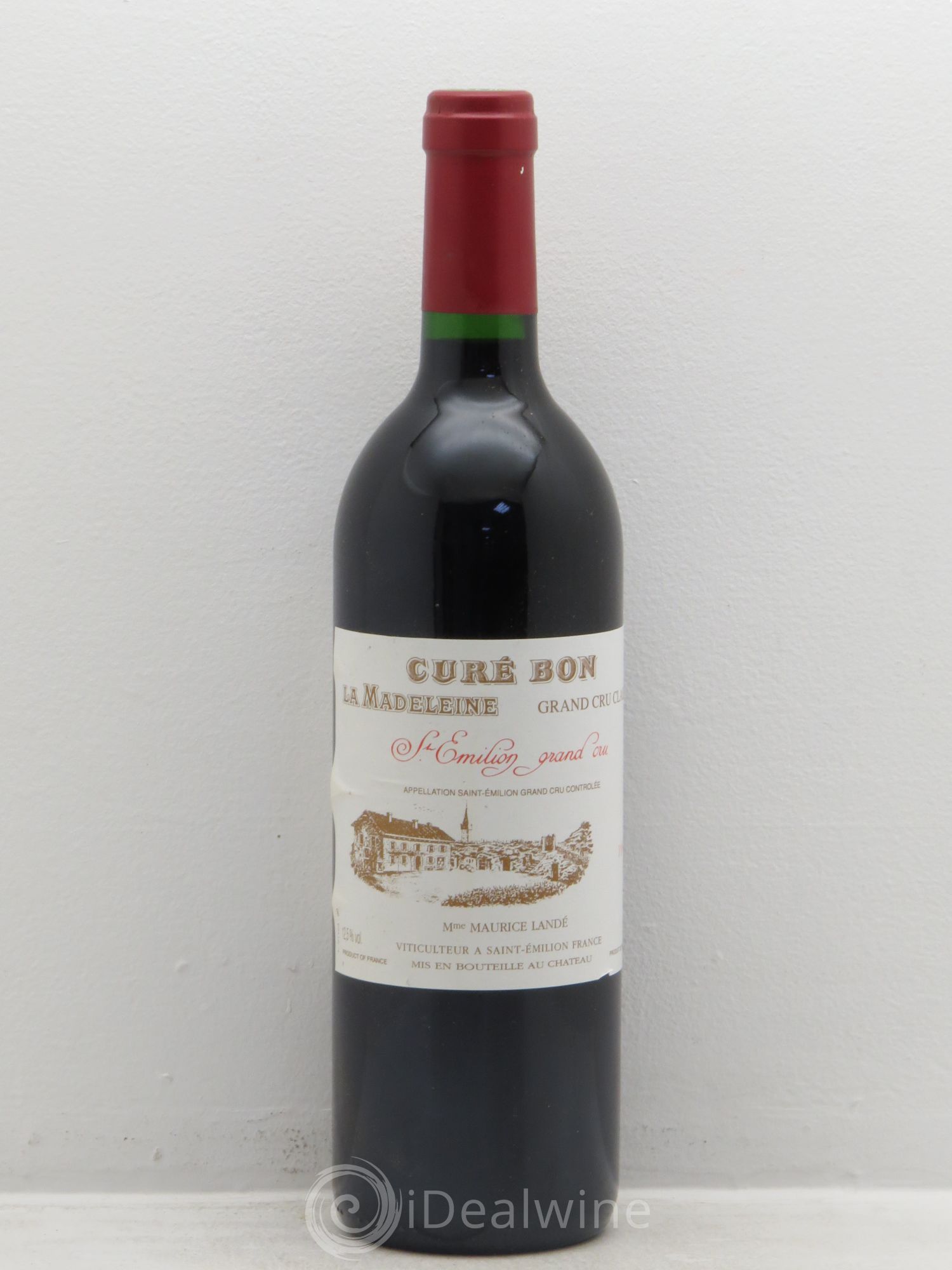 Saint-Émilion Château Curé Bon La Madeleine 1990 - Posten von 6 Flaschen - 0