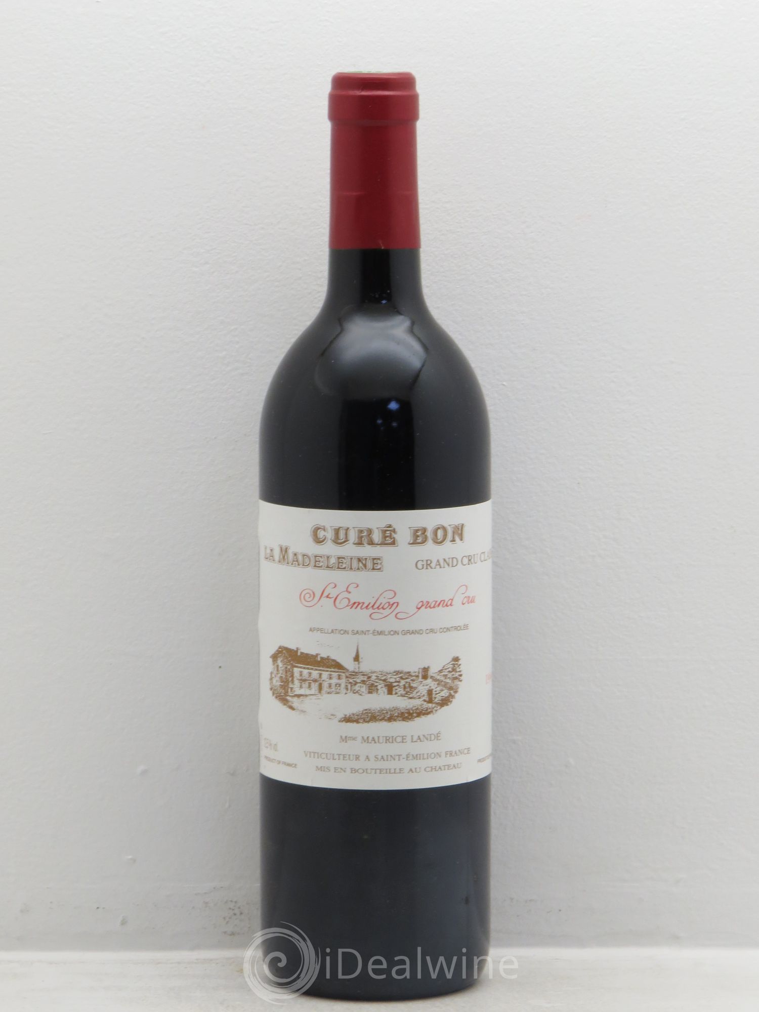 Saint-Émilion Château Curé Bon La Madeleine 1990 - Posten von 6 Flaschen - 0