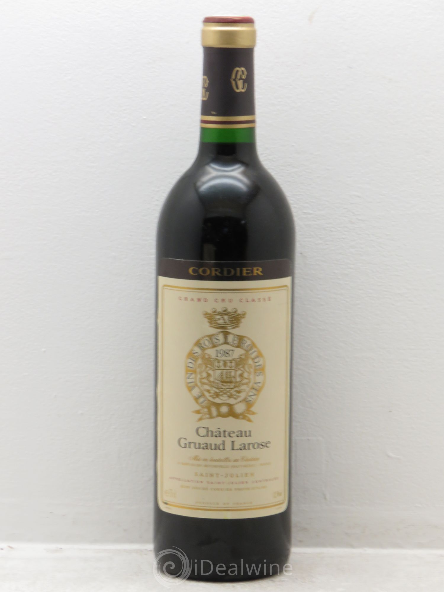 Château Gruaud Larose 2ème Grand Cru Classé 1987 - Lot de 1 bouteille - 0