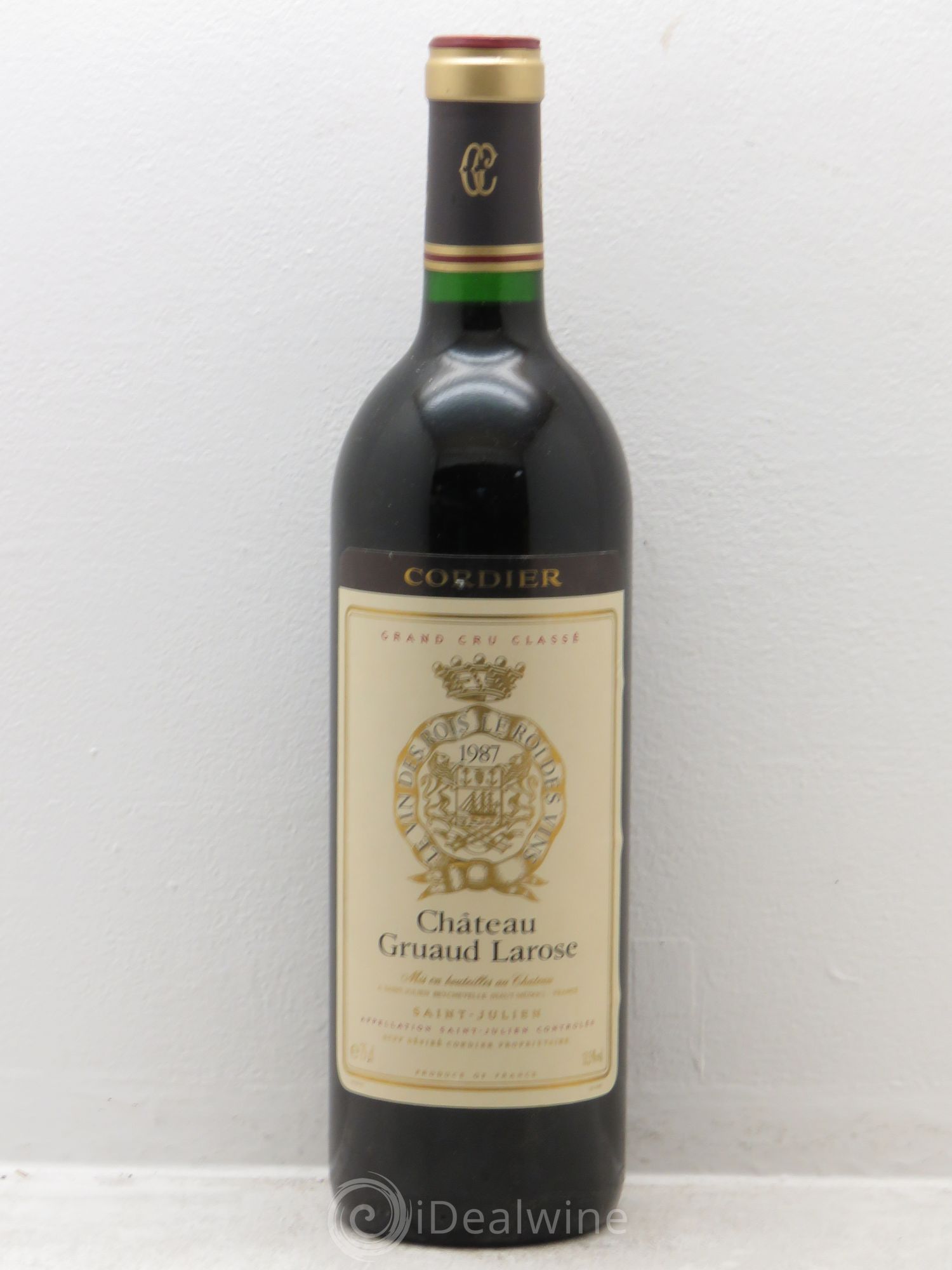 Château Gruaud Larose 2ème Grand Cru Classé 1987 - Lot de 1 bouteille - 0