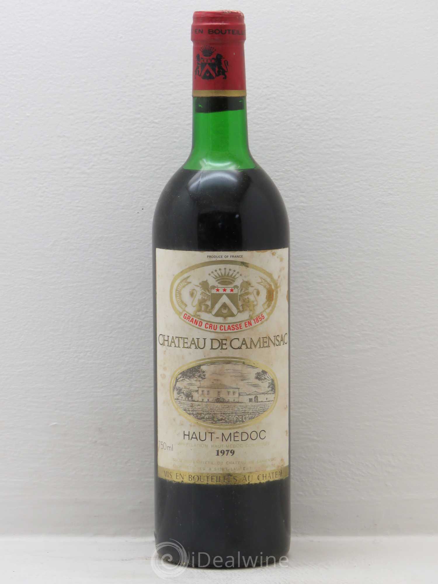 Château Camensac 5ème Grand Cru Classé 1979 - Lot de 6 bouteilles - 0