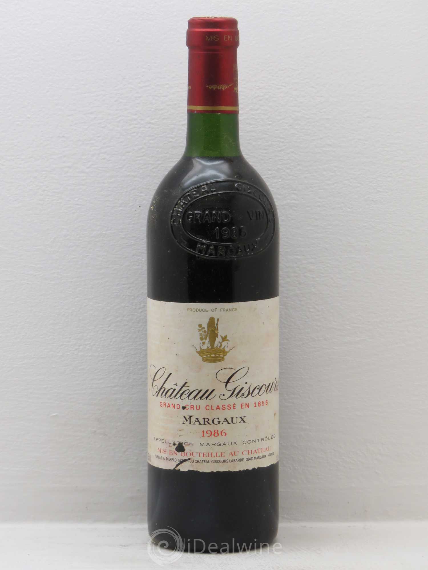 Château Giscours 3ème Grand Cru Classé 1986 - Lot de 12 bouteilles - 0