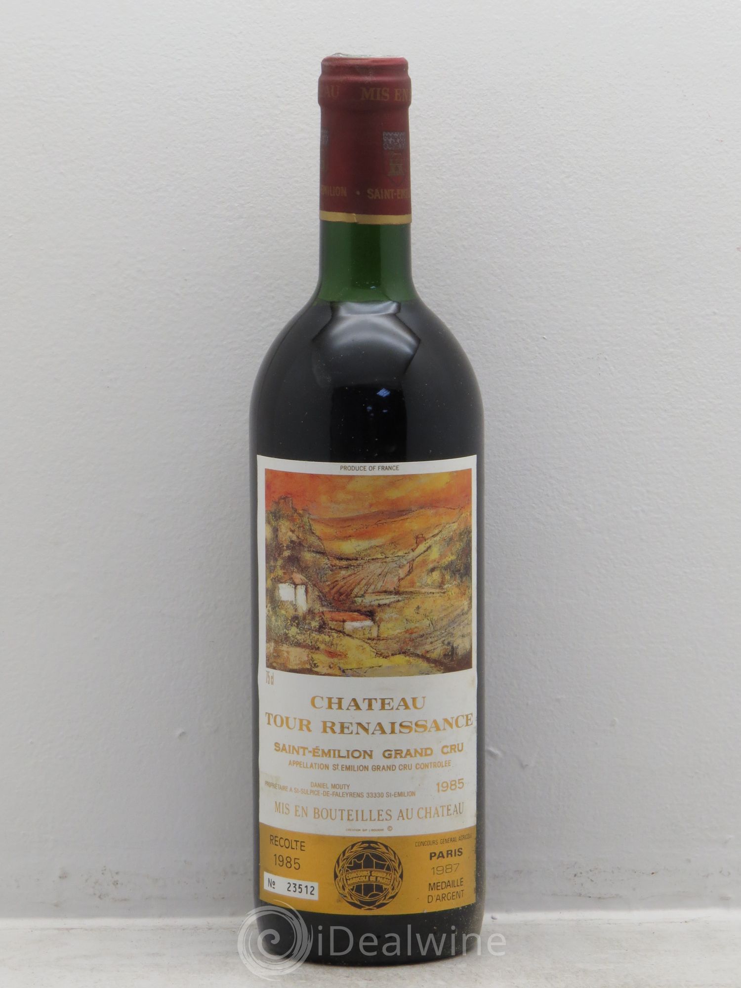 Saint-Émilion Château Tour Renaissance 1985 - Lot de 6 bouteilles - 0