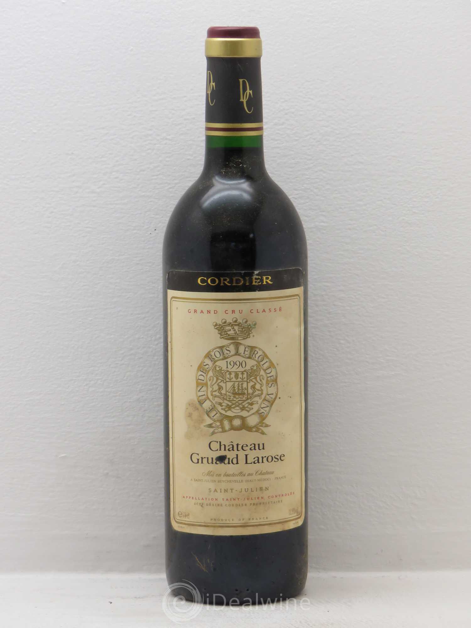 Château Gruaud Larose 2ème Grand Cru Classé 1990 - Lot de 6 bouteilles - 0
