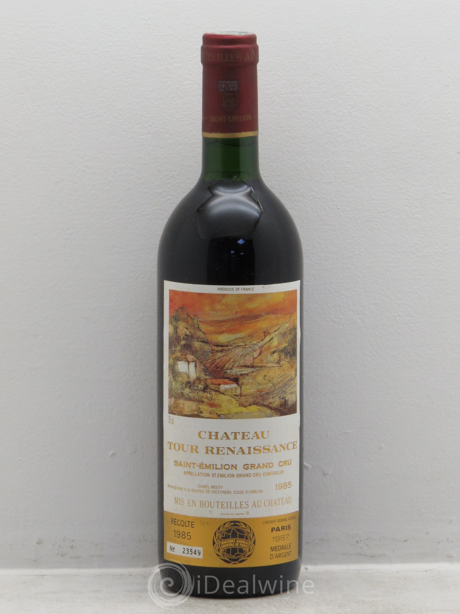 Saint-Émilion Château Tour Renaissance 1985 - Posten von 6 Flaschen - 0