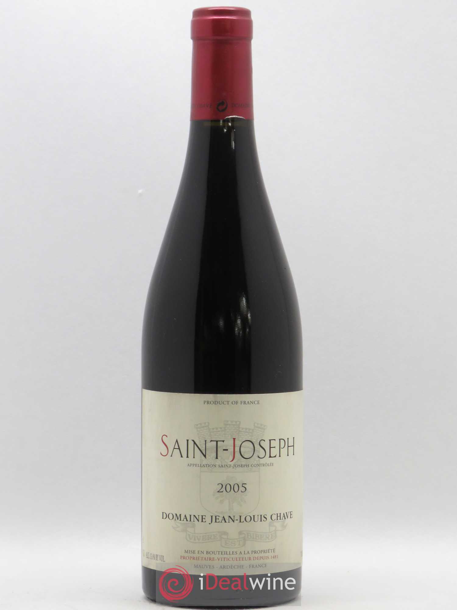 Saint-Joseph Jean-Louis Chave 2005 - Lot de 1 bouteille - 0