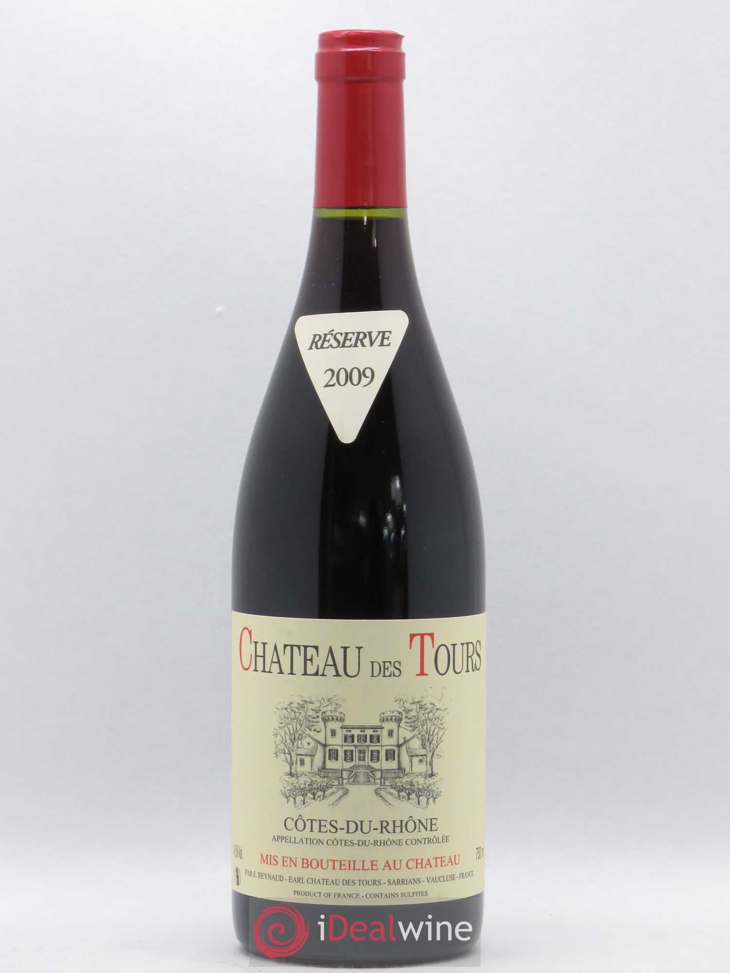 Côtes-du-Rhône Château des Tours Emmanuel Reynaud 2009 - Lot de 1 bouteille - 0