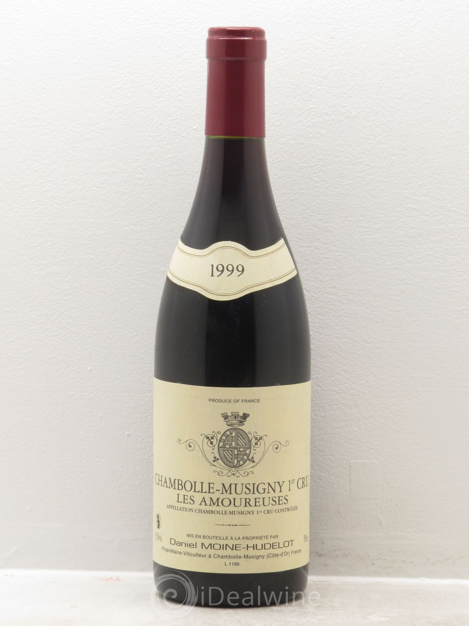 Chambolle-Musigny 1er Cru Les Amoureuses Moine-Hudelot (Domaine) 1999 - Lot de 1 bouteille - 0