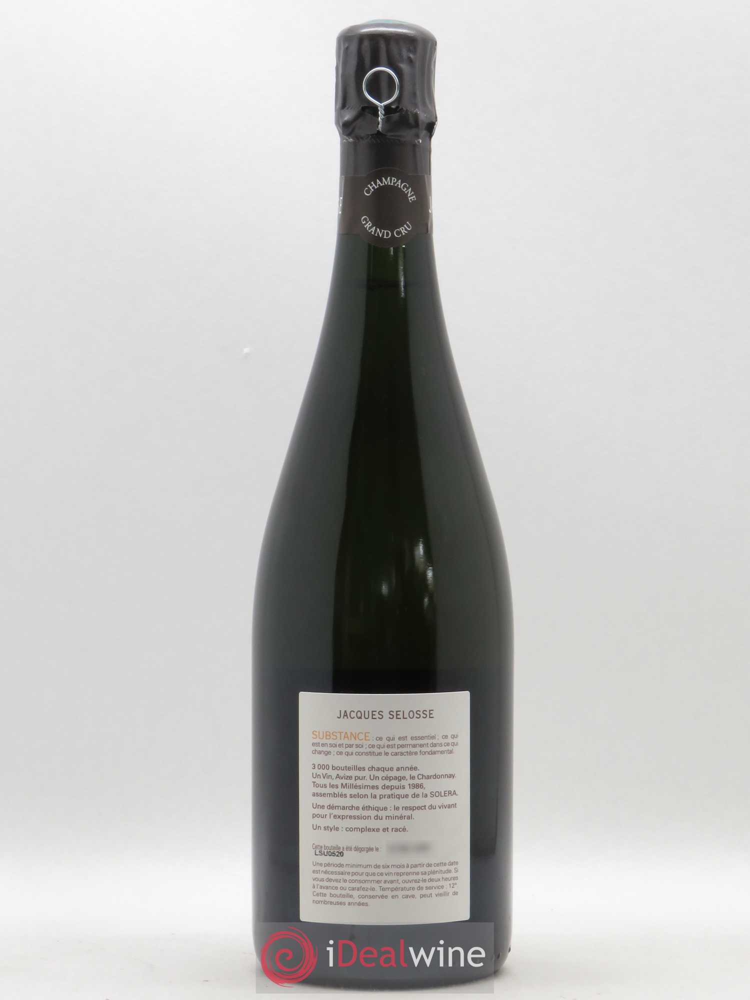Substance Jacques Selosse - Lot de 1 bouteille - 1