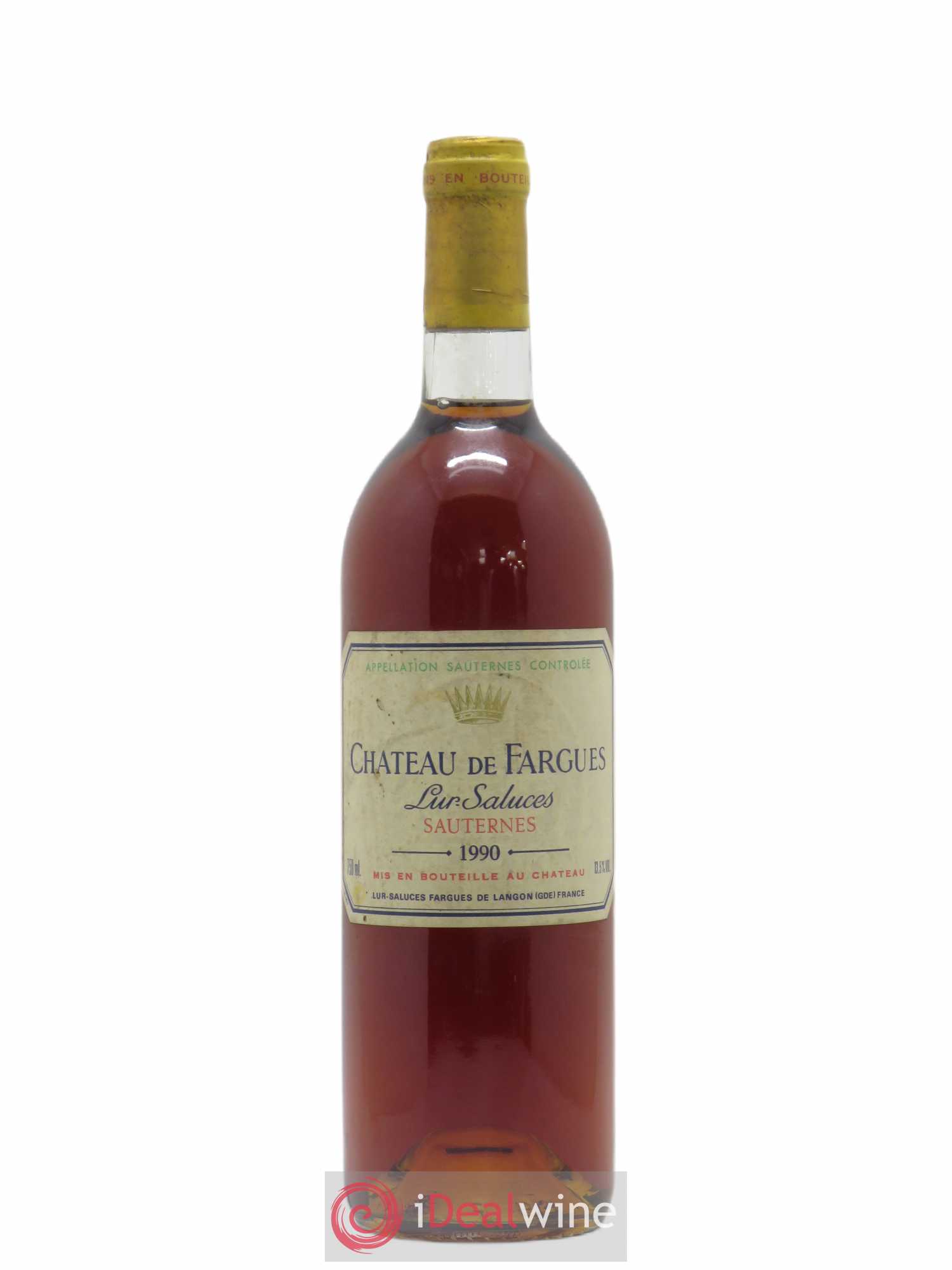 Château de Fargues 1990 - Lotto di 1 bottiglia - 0