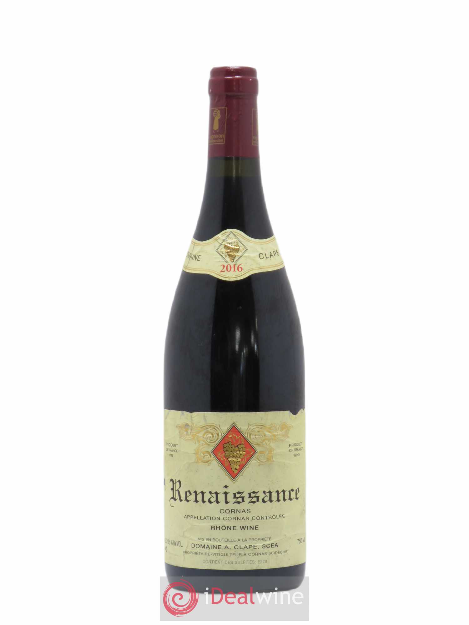 Cornas Renaissance Auguste Clape 2016 - Posten von 1 Flasche - 0