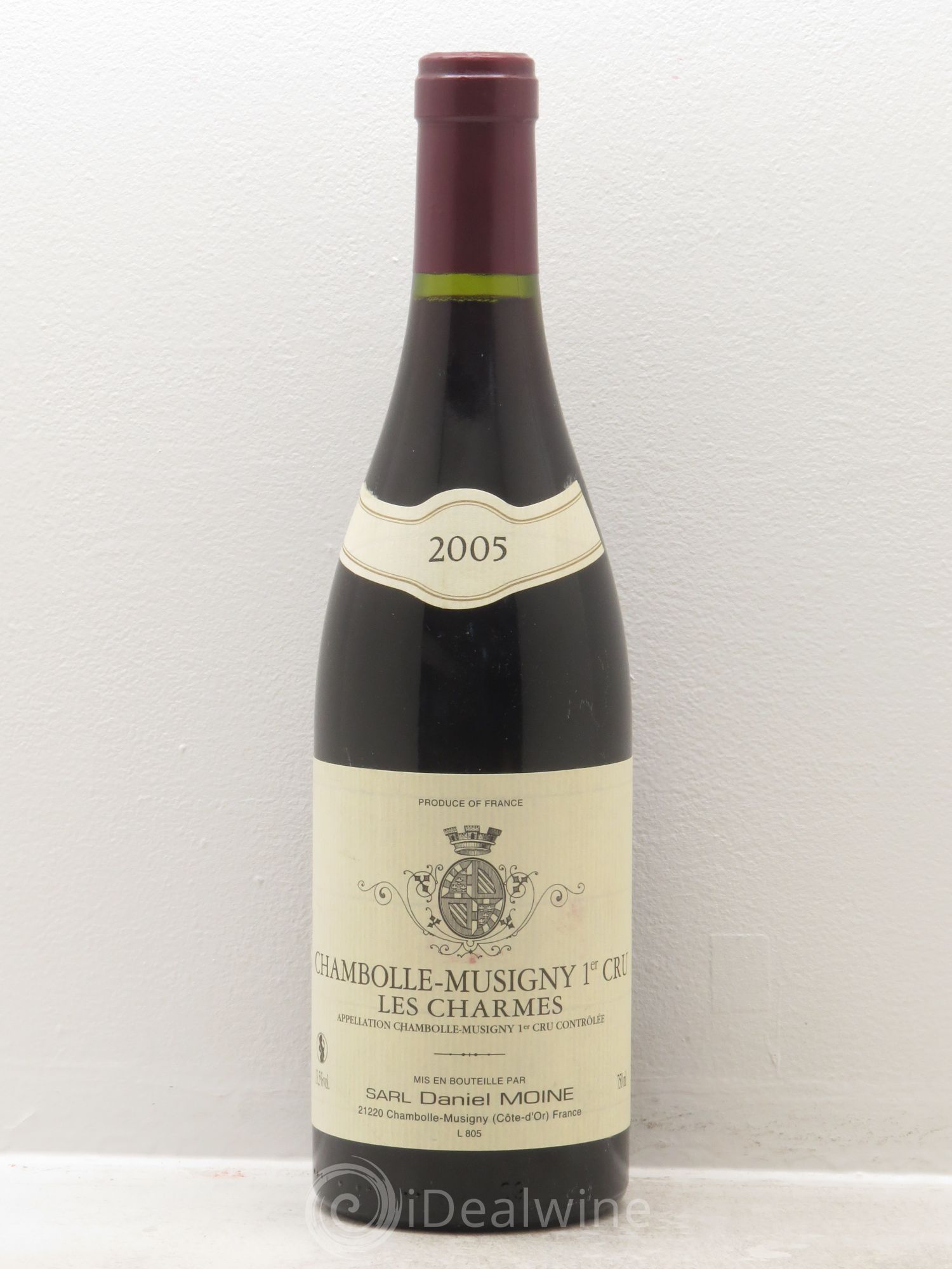 Chambolle-Musigny 1er Cru 2005 - Lot de 1 bouteille - 0