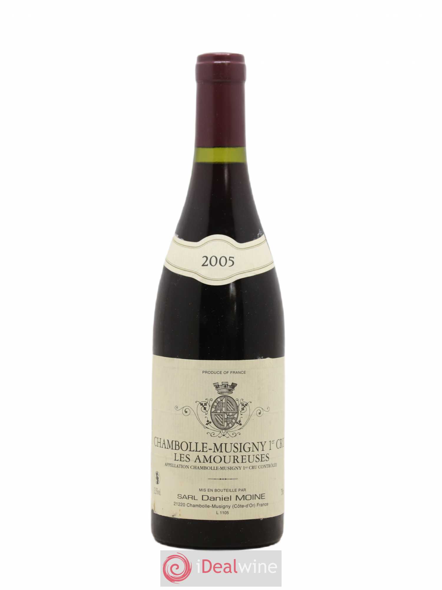 Chambolle-Musigny 1er Cru Les Amoureuses Moine-Hudelot (Domaine) 2005 - Lot de 1 bouteille - 0