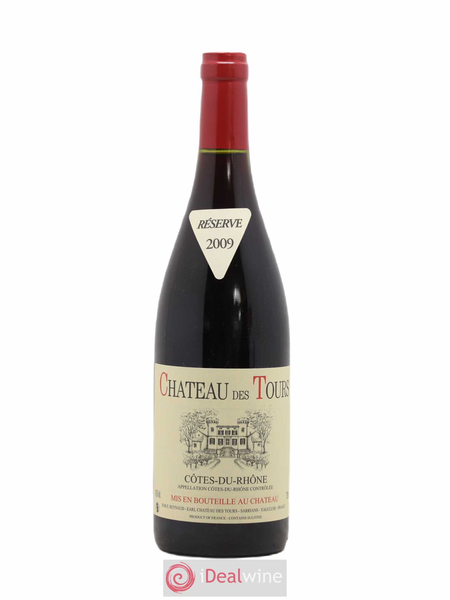 Côtes-du-Rhône Château des Tours Emmanuel Reynaud 2009 - Lot de 1 bouteille - 0
