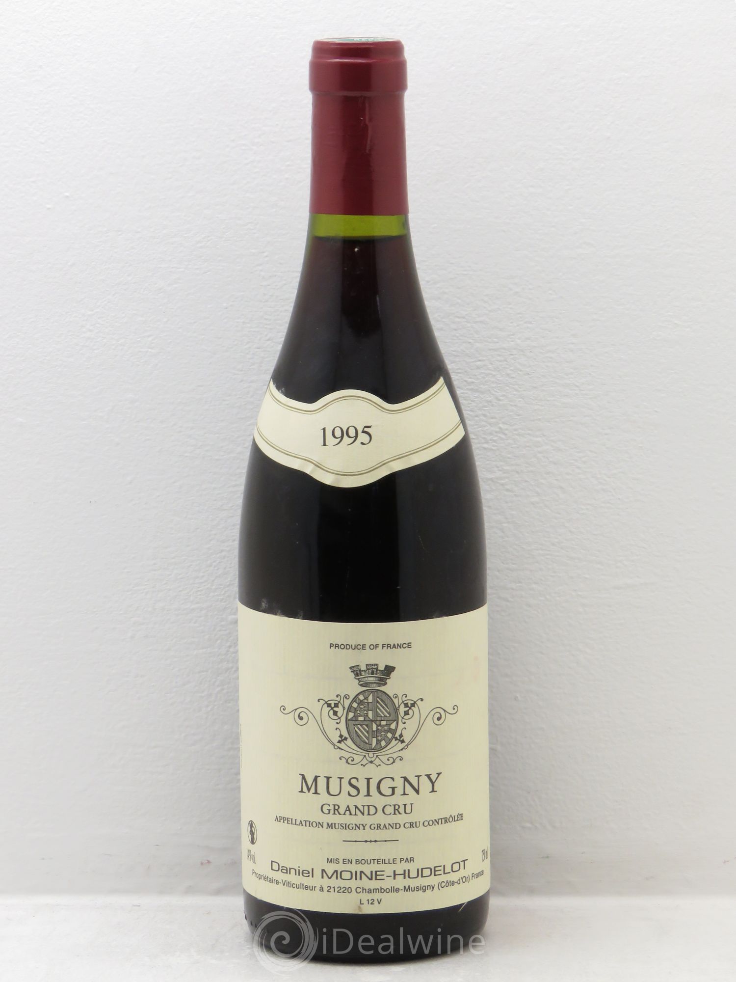 Musigny Grand Cru Moine-Hudelot (Domaine) 1995 - Lot de 1 bouteille - 0