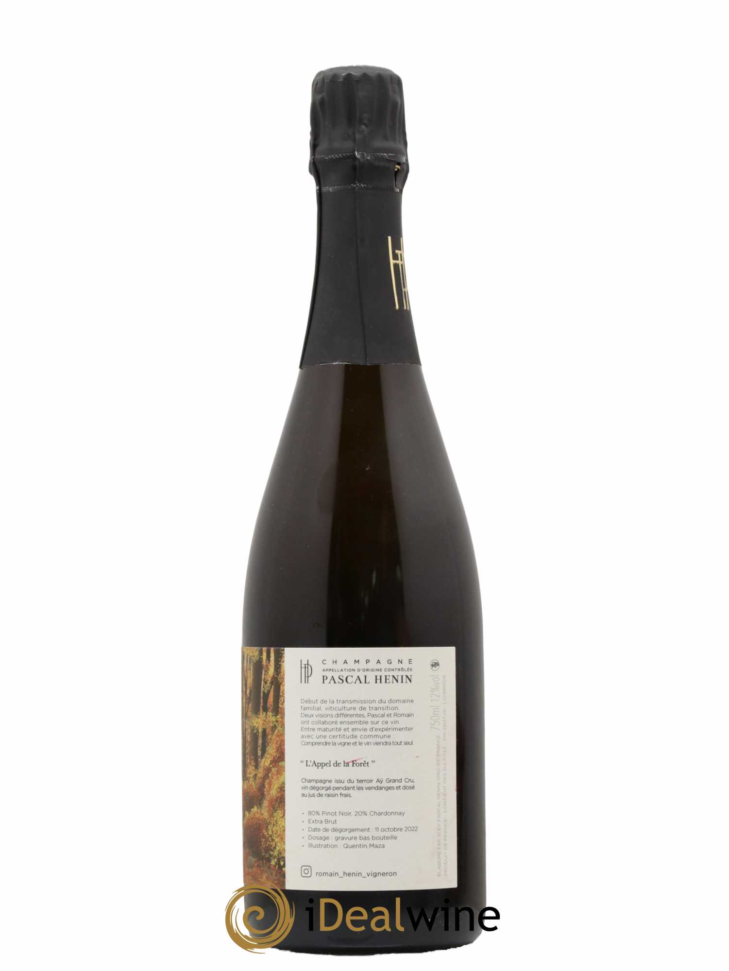 L'Appel de la Fôret Romain Henin - Lot de 1 bouteille - 1