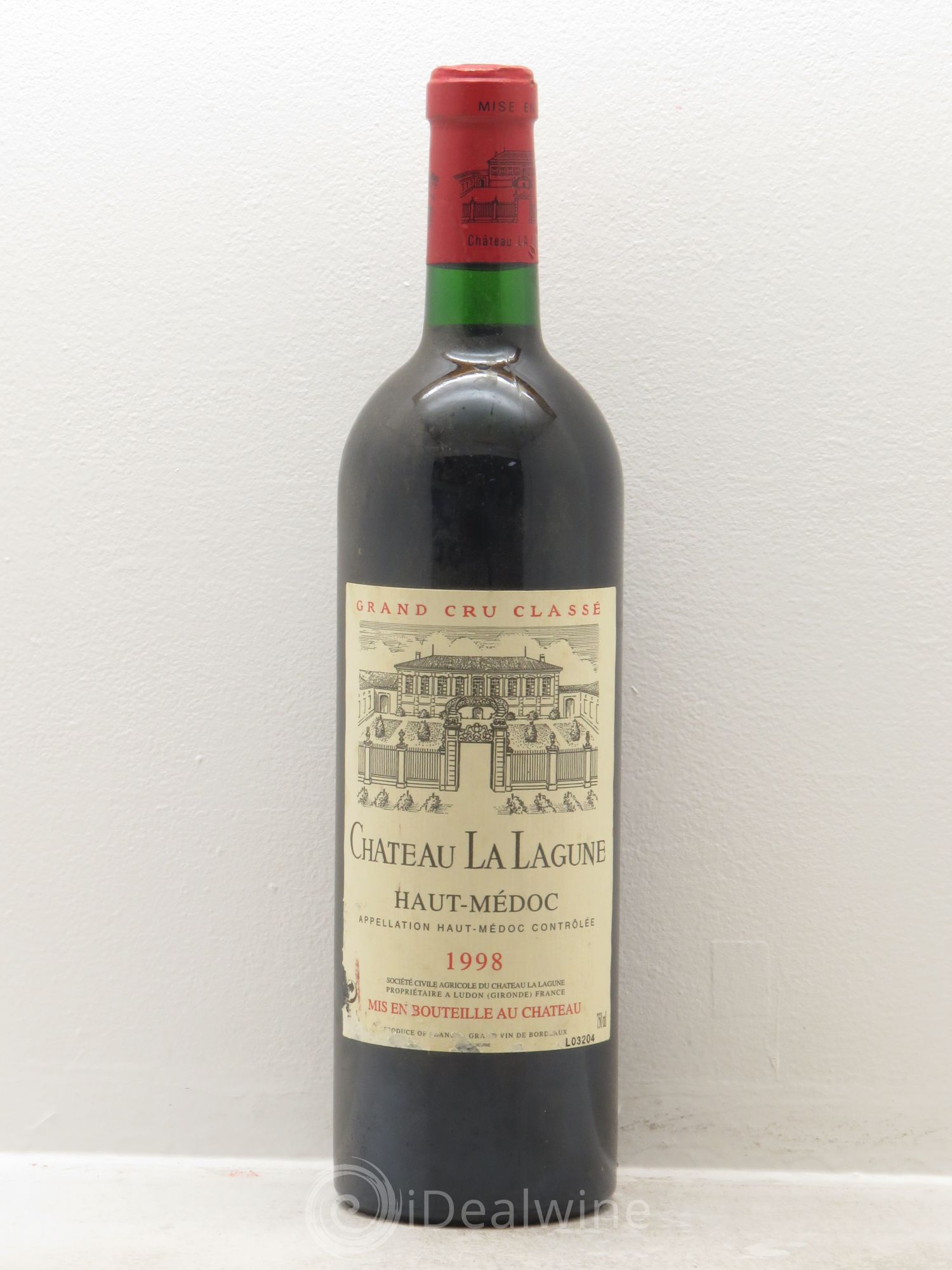 Château la Lagune 3ème Grand Cru Classé 1998 - Lot de 1 bouteille - 0