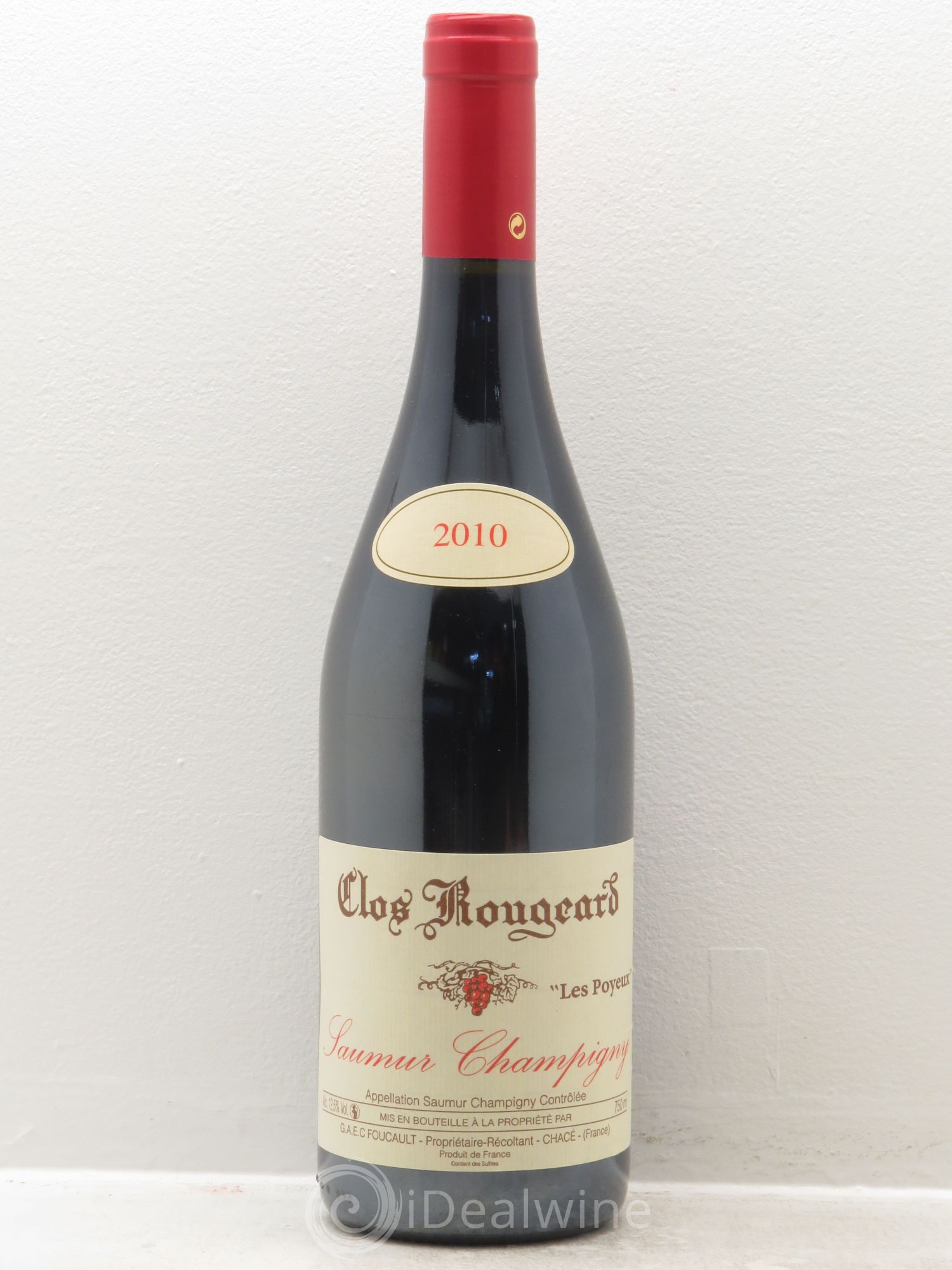 Saumur-Champigny Les Poyeux Clos Rougeard 2010 - Lot de 1 bouteille - 0