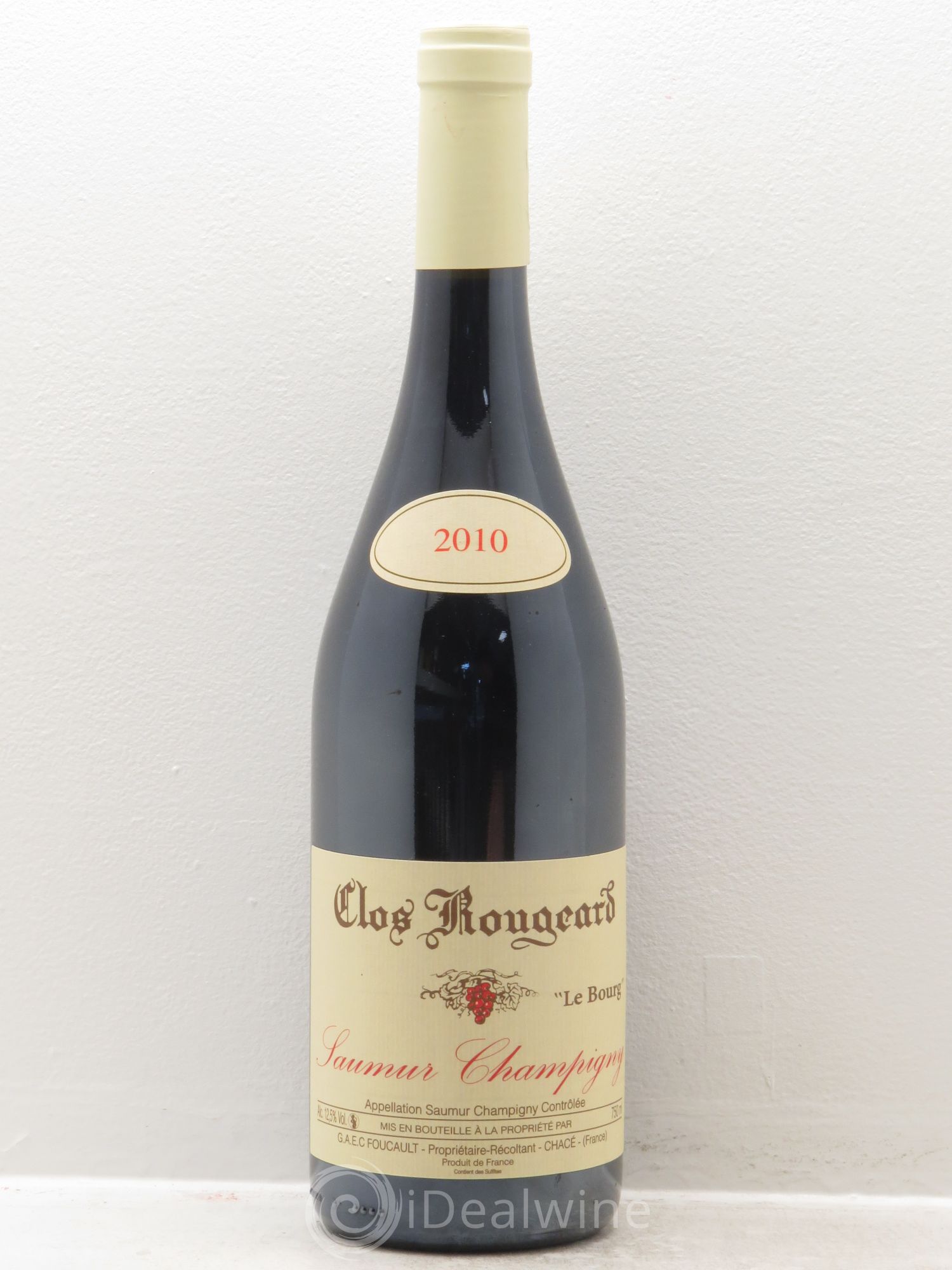 Saumur-Champigny Le Bourg Clos Rougeard 2010 - Lot de 1 bouteille - 0
