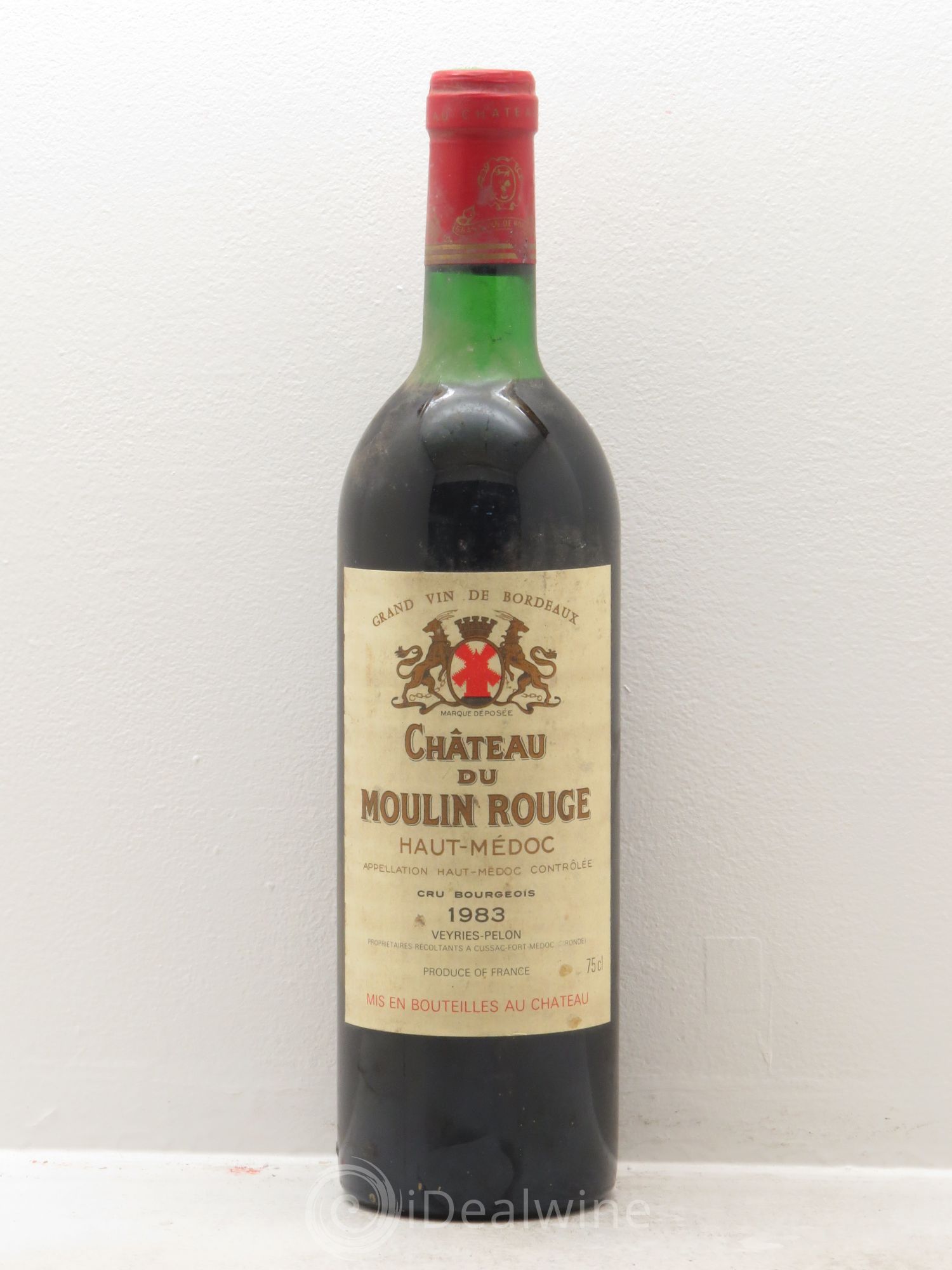 Château du Moulin Rouge Cru Bourgeois 1983 - Lot de 1 bouteille - 0