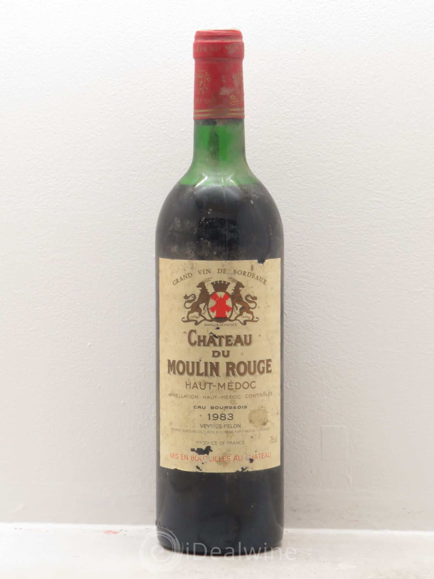 Château du Moulin Rouge Cru Bourgeois 1983 - Lot de 1 bouteille - 0