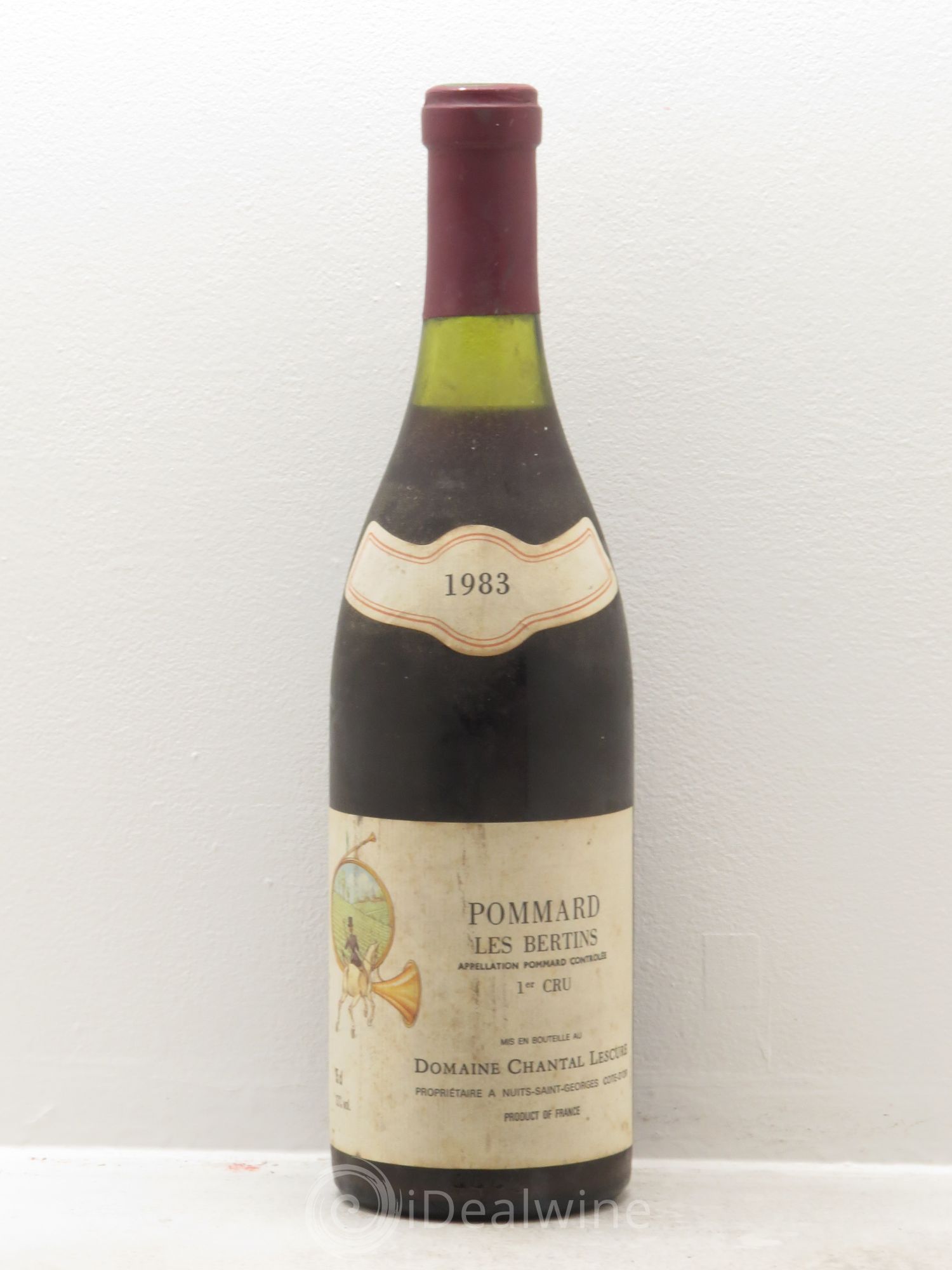 Pommard 1er Cru Les Bertins Chantal Lescure 1983 - Lot de 1 bouteille - 0
