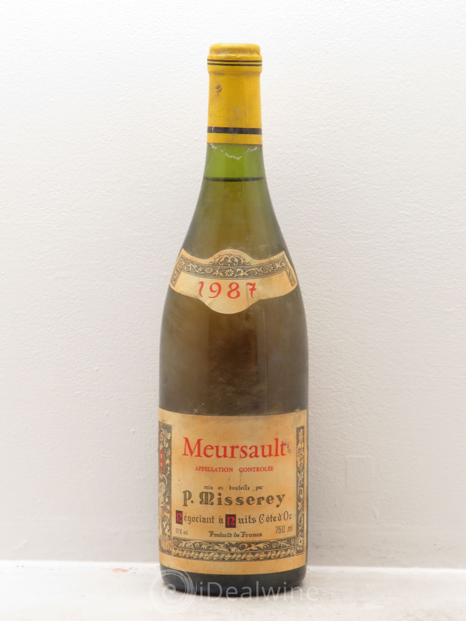 Meursault 1987 - Posten von 1 Flasche - 0