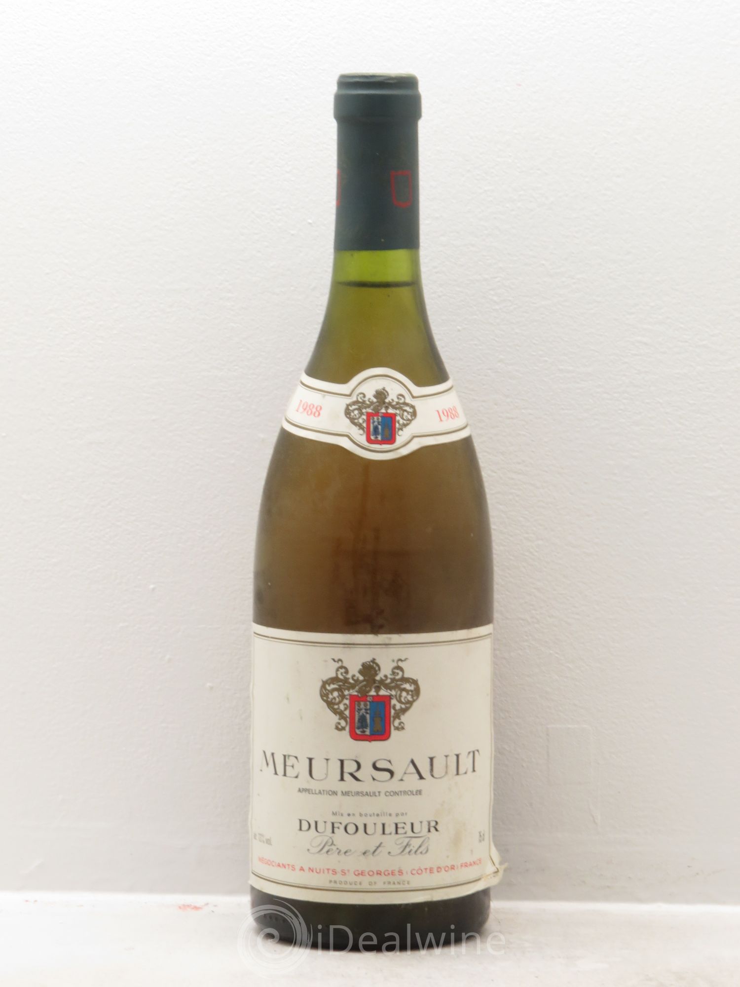 Meursault Dufouleur père et fils 1988 - Posten von 1 Flasche - 0
