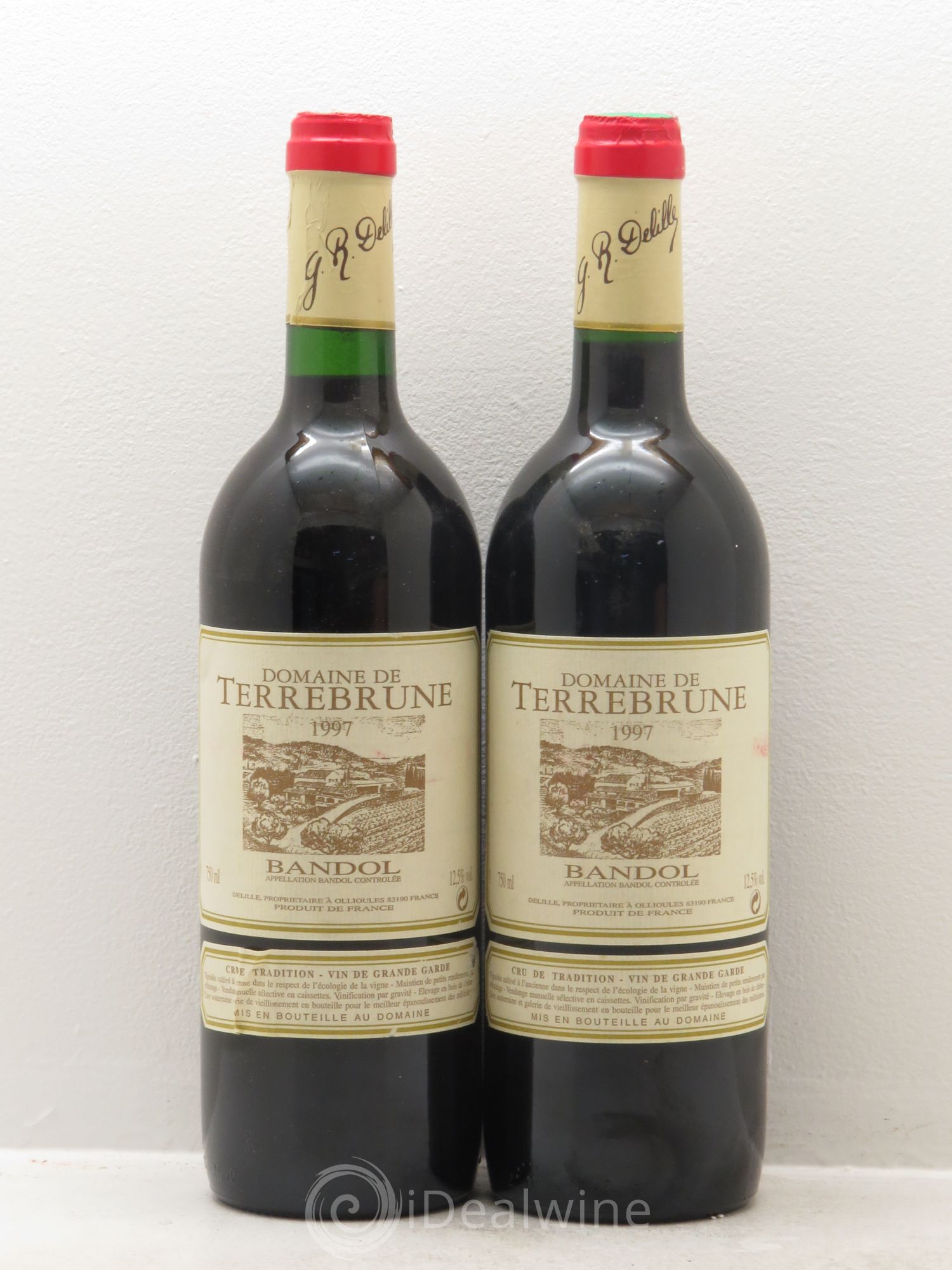 Bandol Domaine de TerreBrune 1997 - Posten von 2 Flaschen - 0