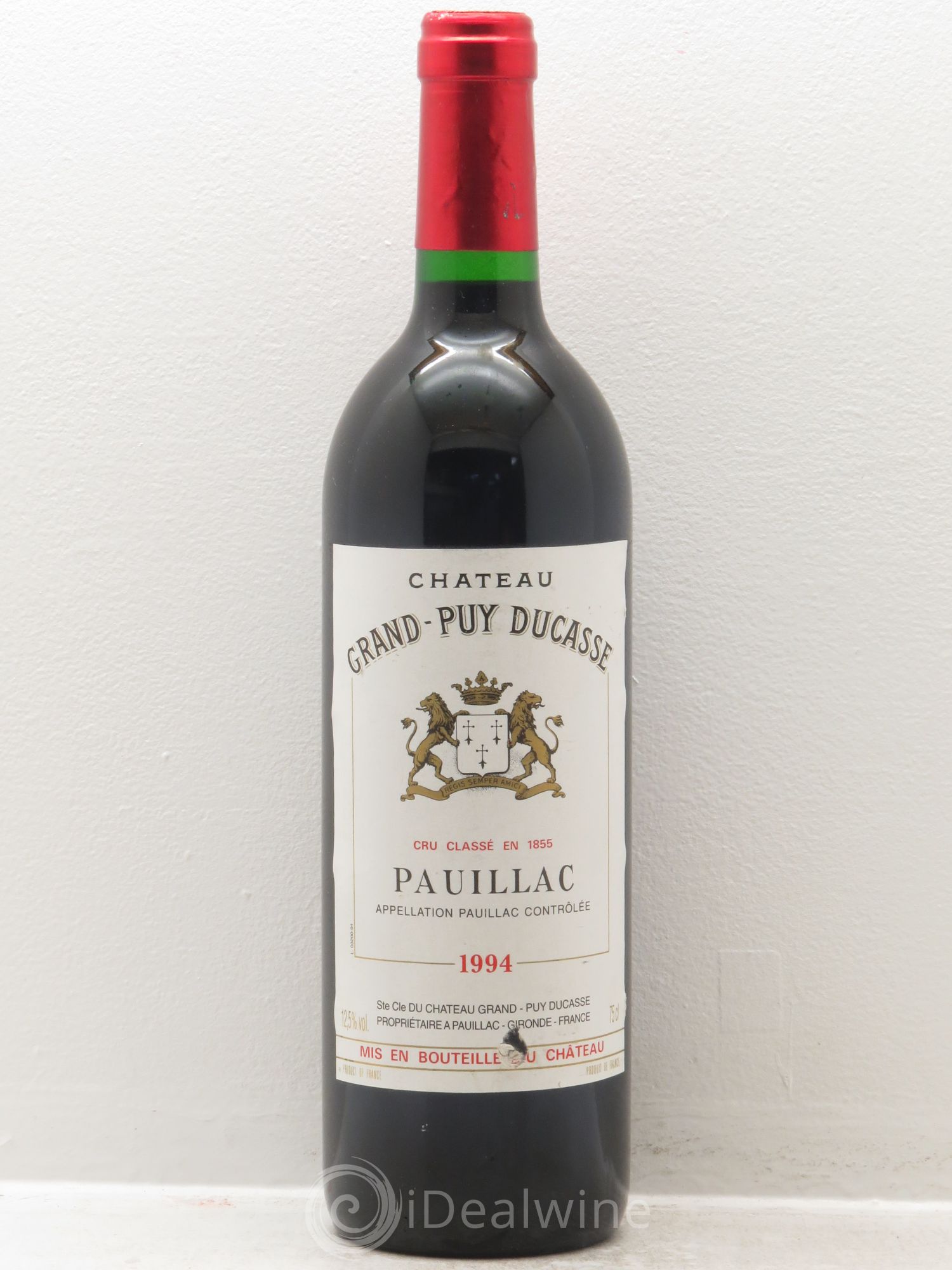 Château Grand Puy Ducasse 5ème Grand Cru Classé 1994 - Lot de 1 bouteille - 0
