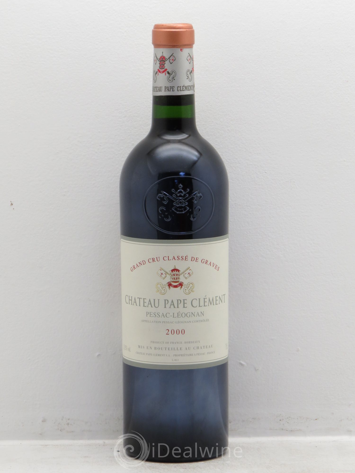 Château Pape Clément Cru Classé de Graves 2000 - Lot de 1 bouteille - 0