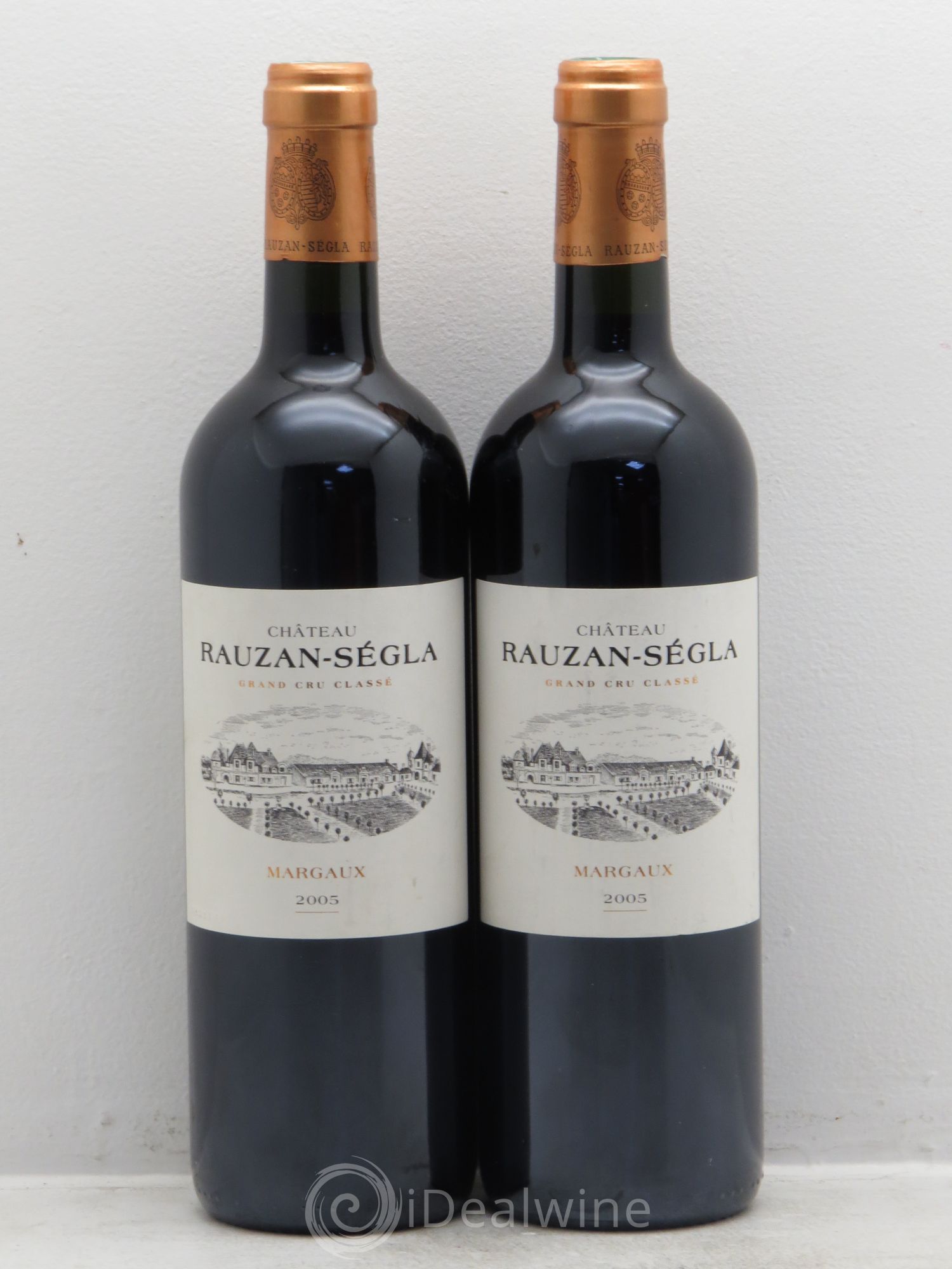 Château Rauzan Ségla Grand Cru Classé 2005 - Lot de 2 bouteilles - 0