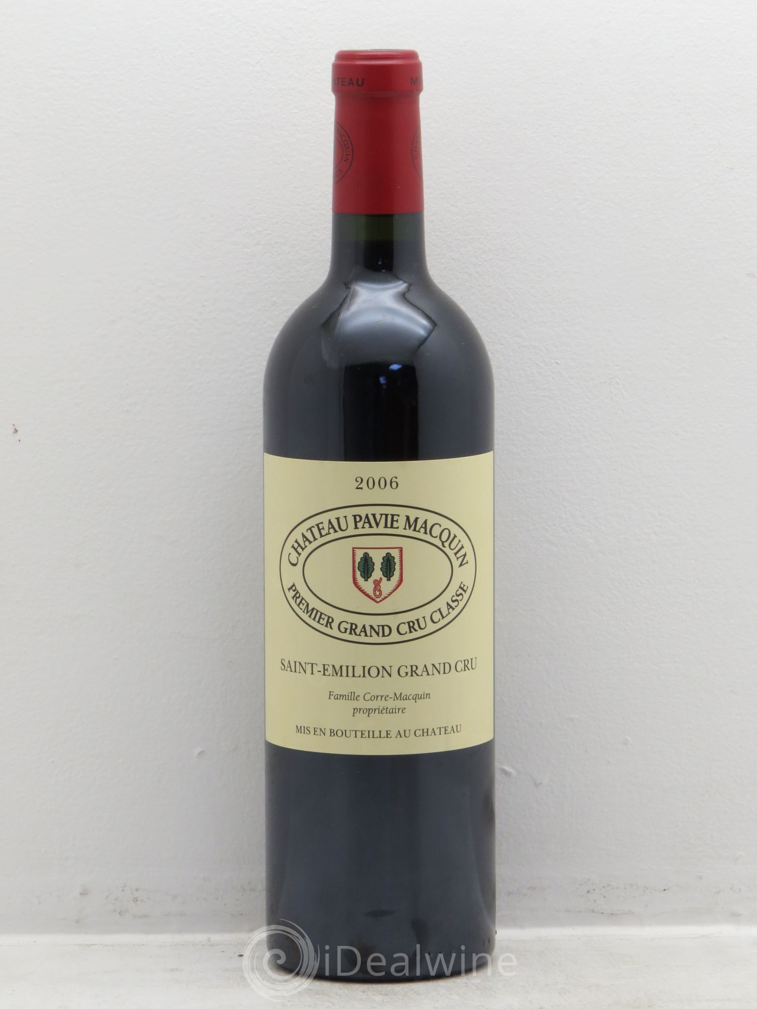 Château Pavie Macquin 1er Grand Cru Classé B 2006 - Lot de 1 bouteille - 0