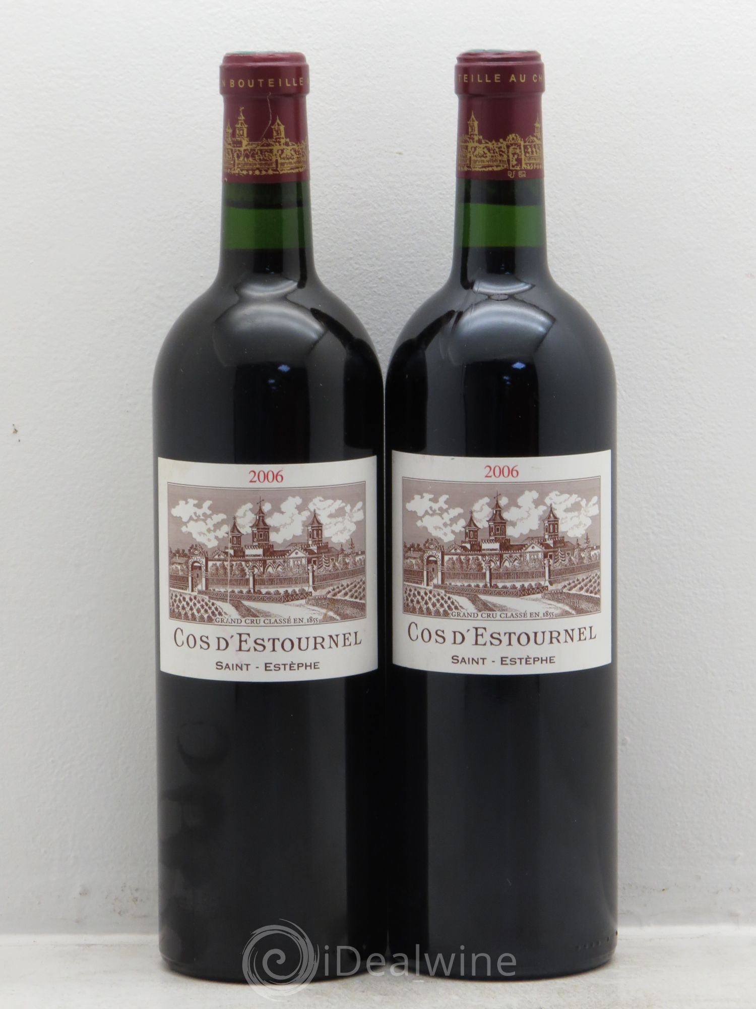 Cos d'Estournel 2ème Grand Cru Classé 2006 - Lot de 2 bouteilles - 0