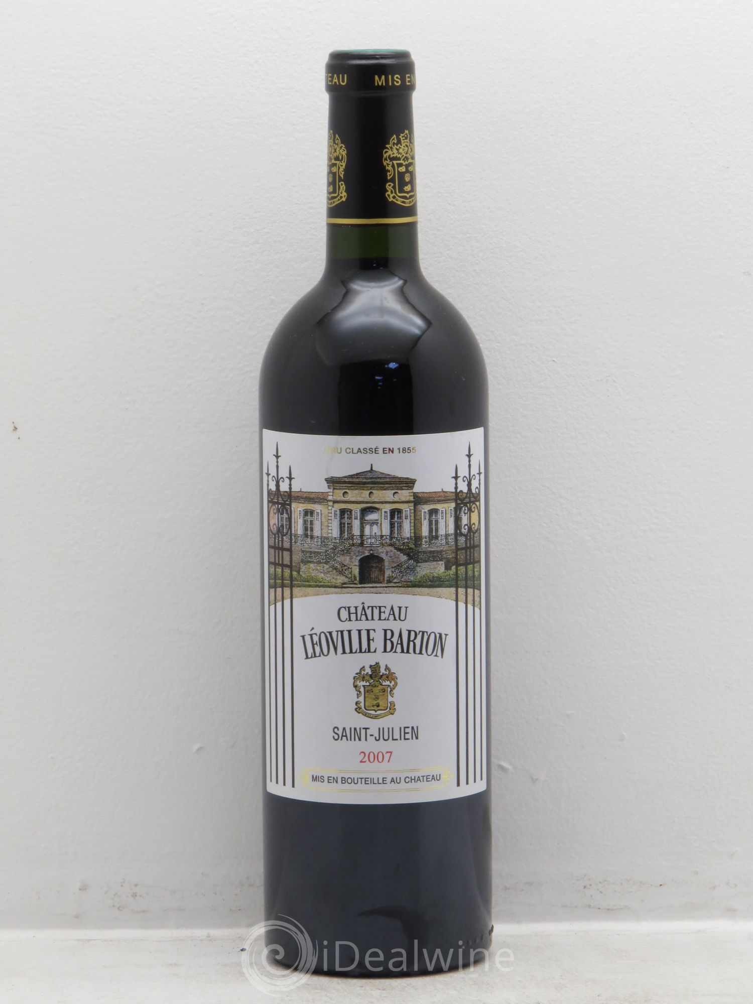 Château Léoville Barton 2ème Grand Cru Classé 2007 - Lot de 1 bouteille - 0