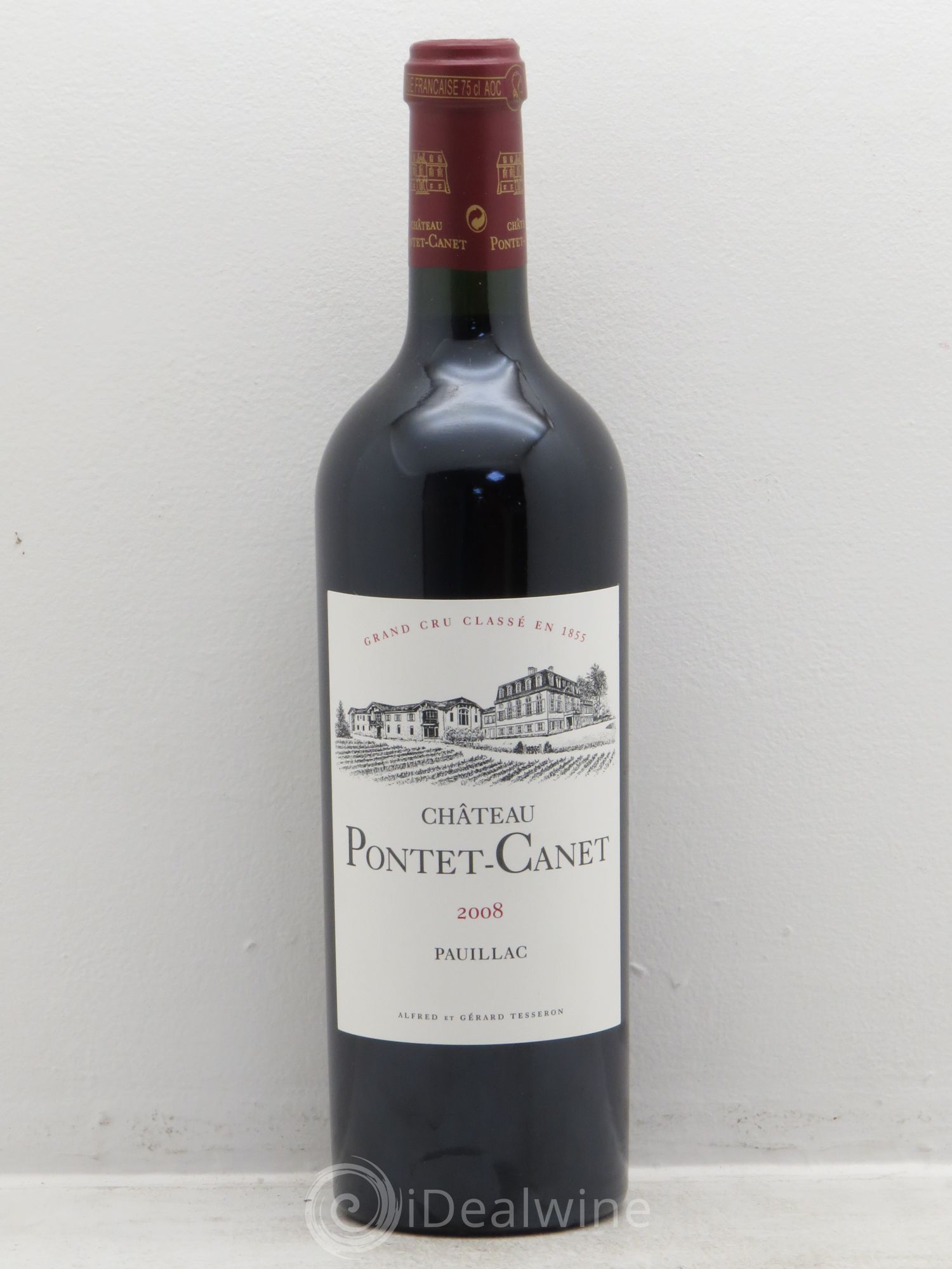 Château Pontet Canet 5ème Grand Cru Classé 2008 - Lot de 1 bouteille - 0