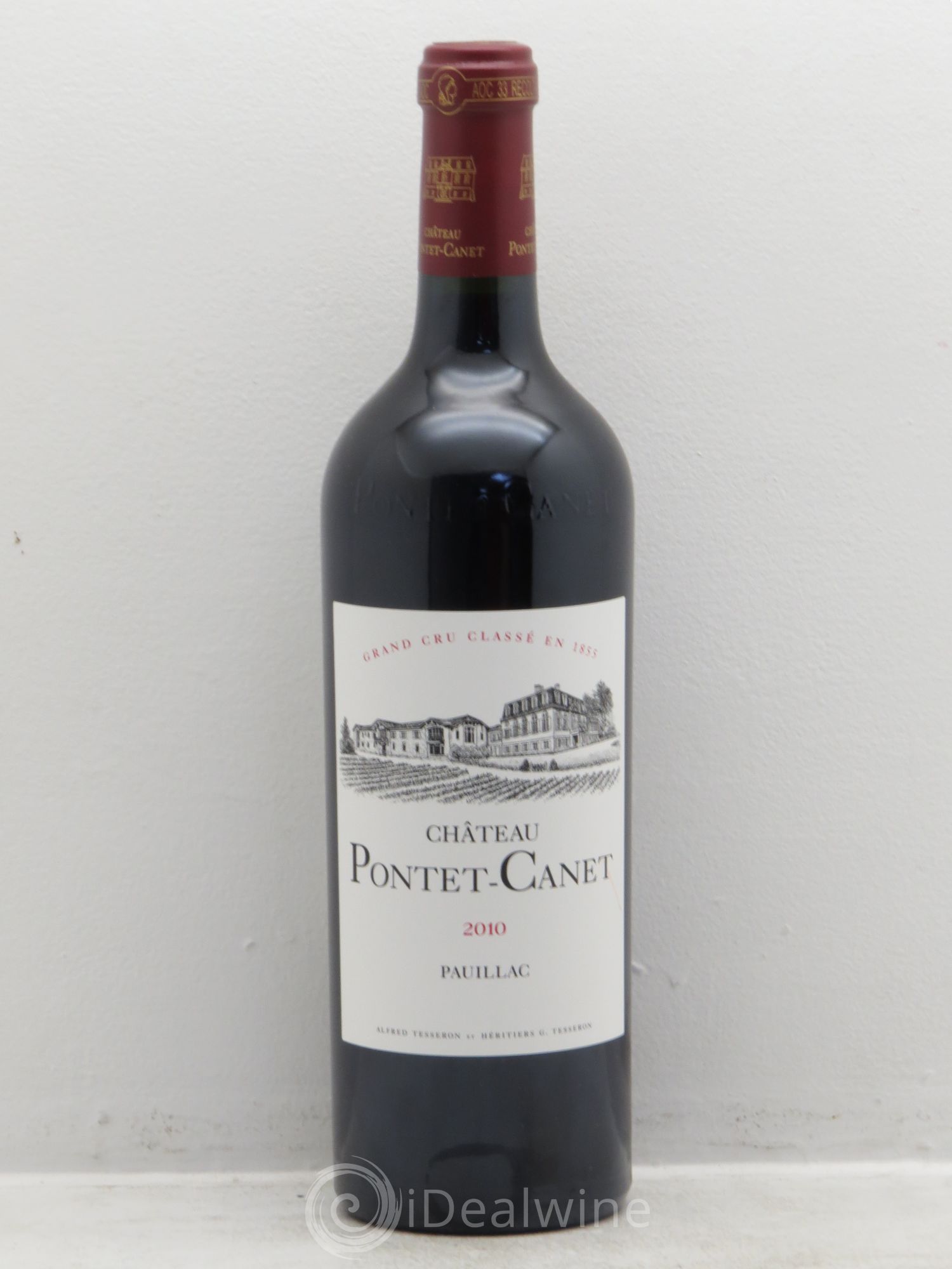Château Pontet Canet 5ème Grand Cru Classé 2010 - Lot de 1 bouteille - 0