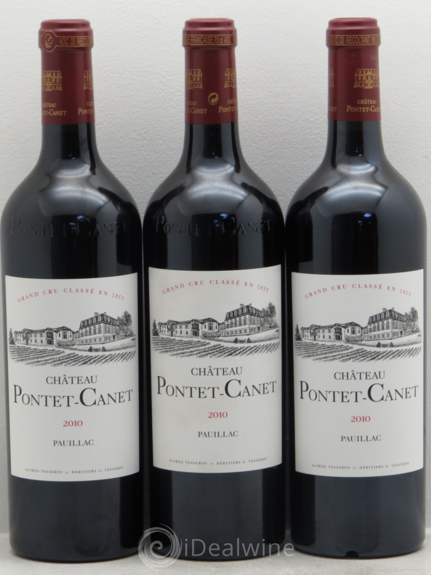 Château Pontet Canet 5ème Grand Cru Classé 2010 - Lot de 6 bouteilles - 2