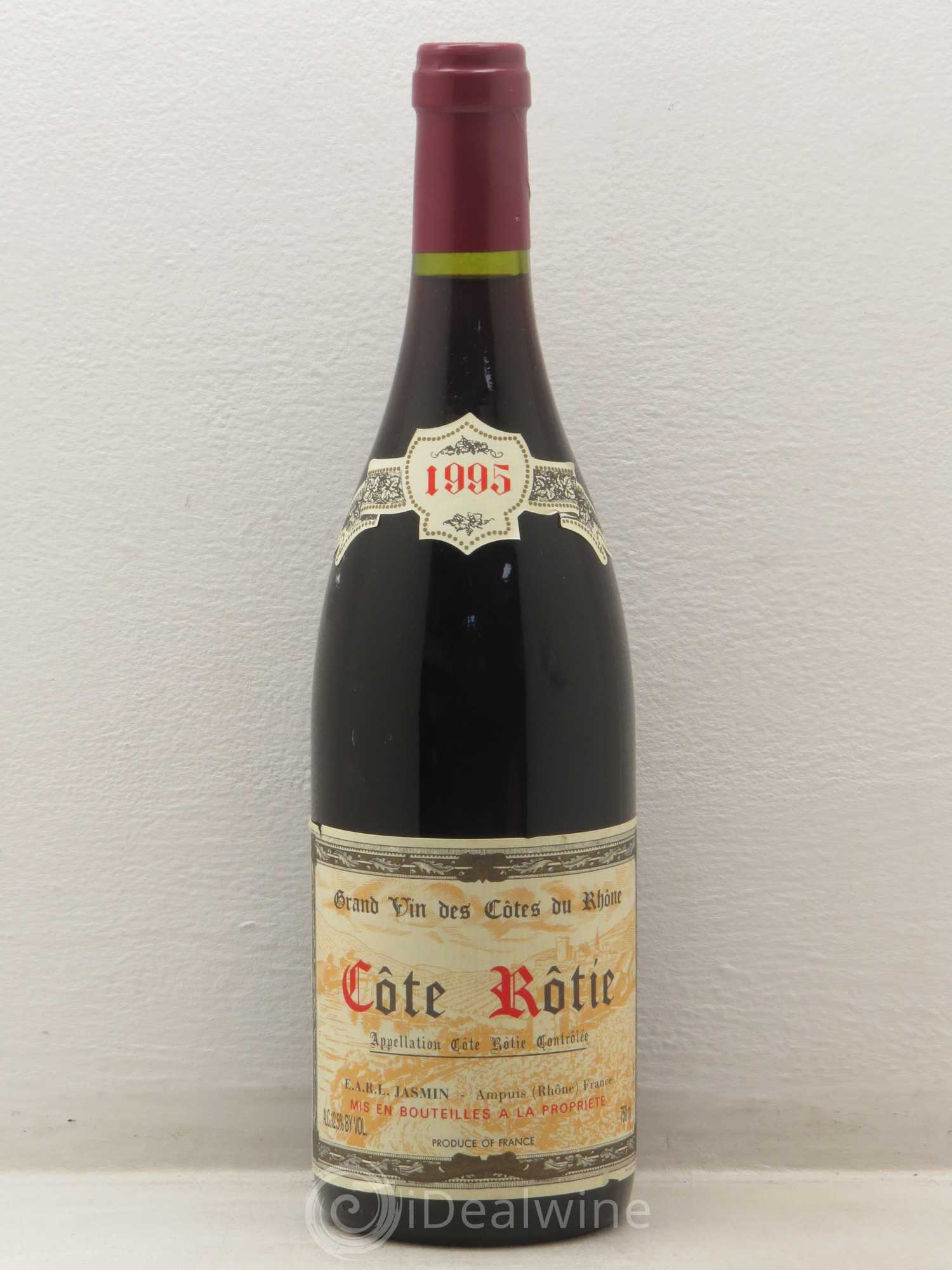 Côte-Rôtie Jasmin (Domaine) 1995 - Lot de 1 bouteille - 0