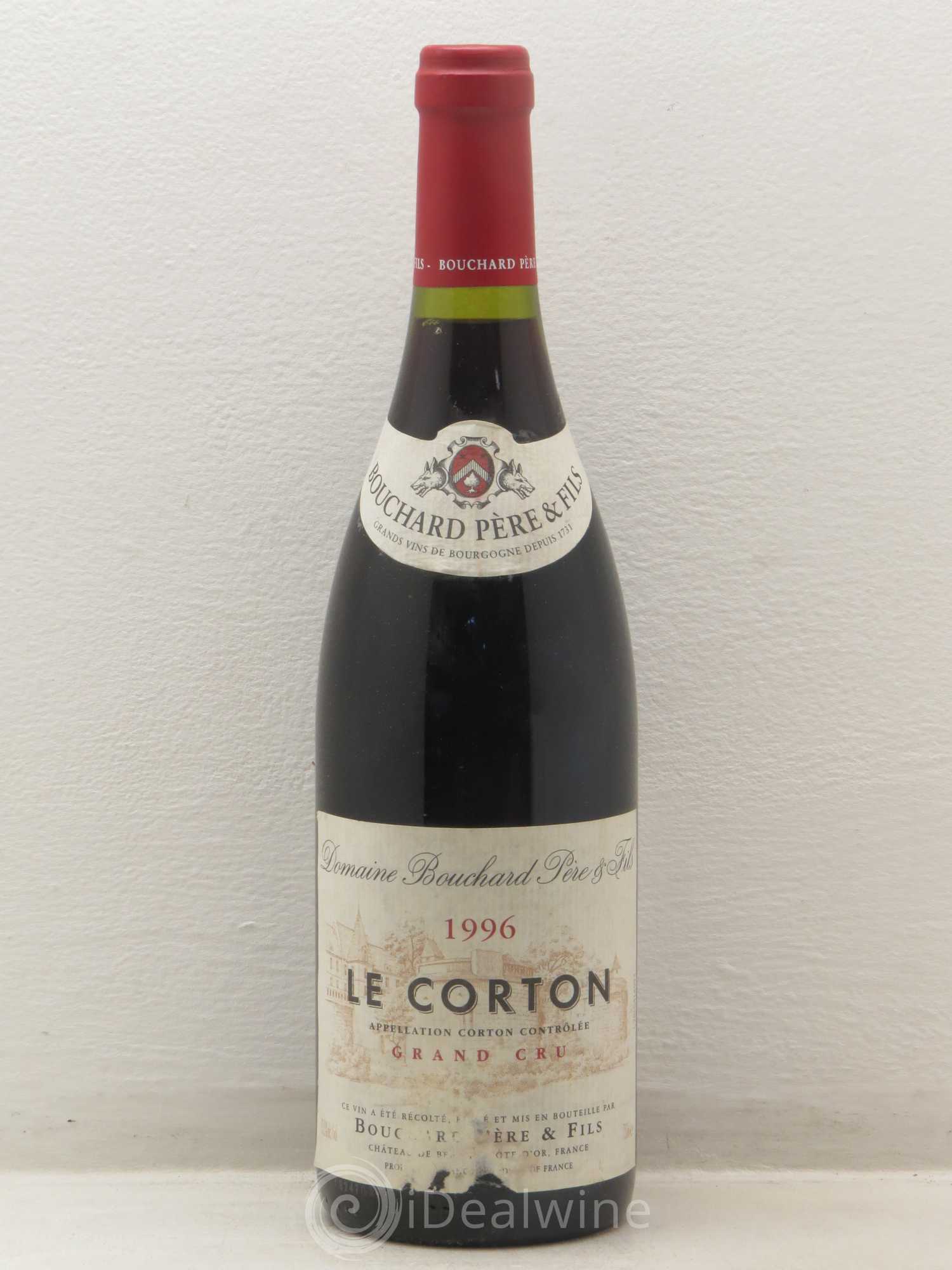 Corton Grand Cru Le Corton Bouchard Père & Fils 1996 - Lot de 1 bouteille - 0