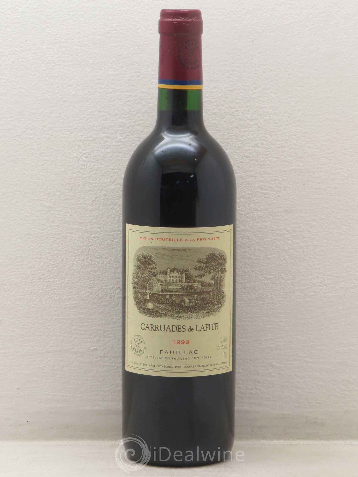 Carruades de Lafite Rothschild Second Vin 1999 - Lot de 1 bouteille - 0