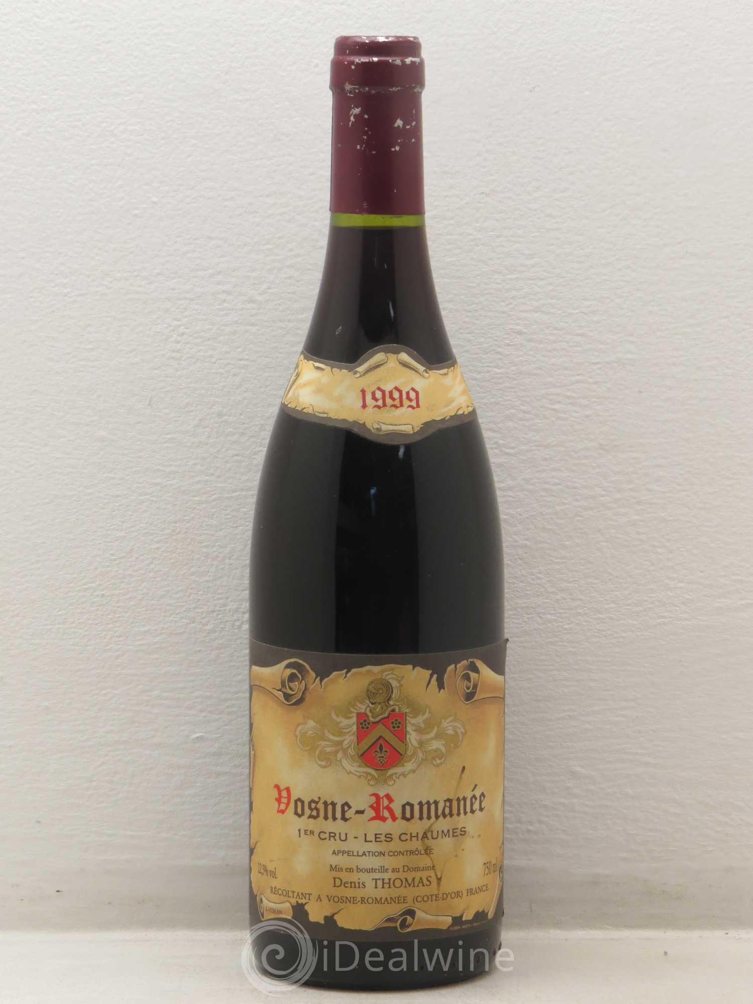 Vosne-Romanée 1er Cru Denis Thomas Les Chaumes 1999 - Posten von 1 Flasche - 0